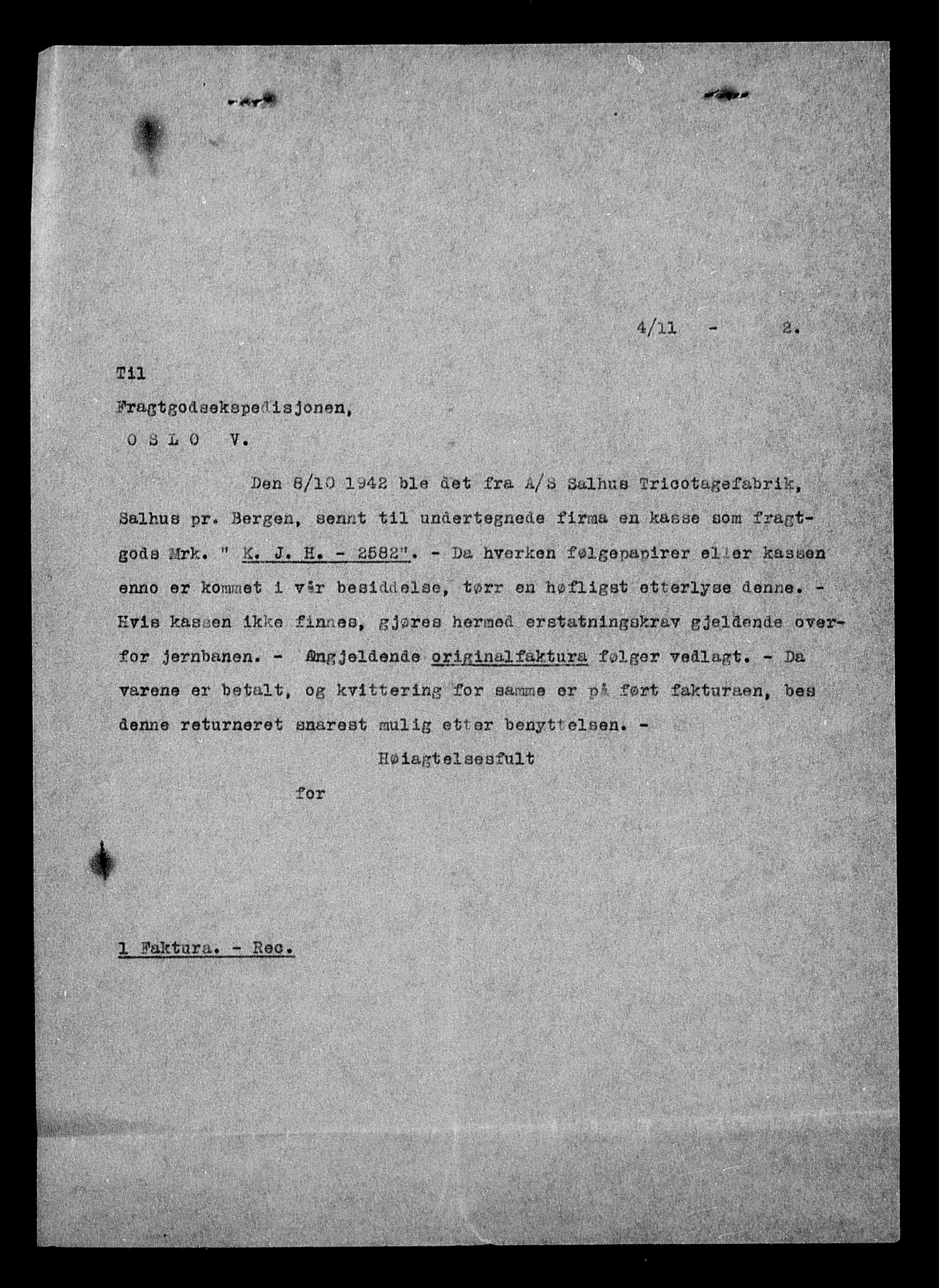 Justisdepartementet, Tilbakeføringskontoret for inndratte formuer, AV/RA-S-1564/H/Hc/Hcc/L0949: --, 1945-1947, s. 104