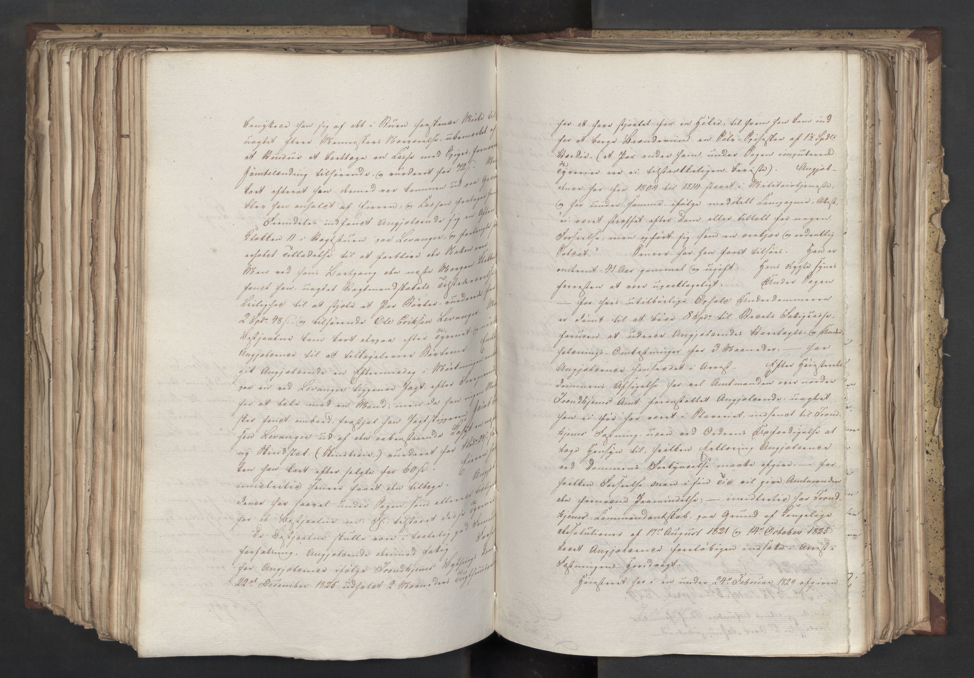 Statsrådsavdelingen i Stockholm, AV/RA-S-1003/D/Da/L0058: Regjeringsinnstillinger nr. 808-1073, 1829, s. 497