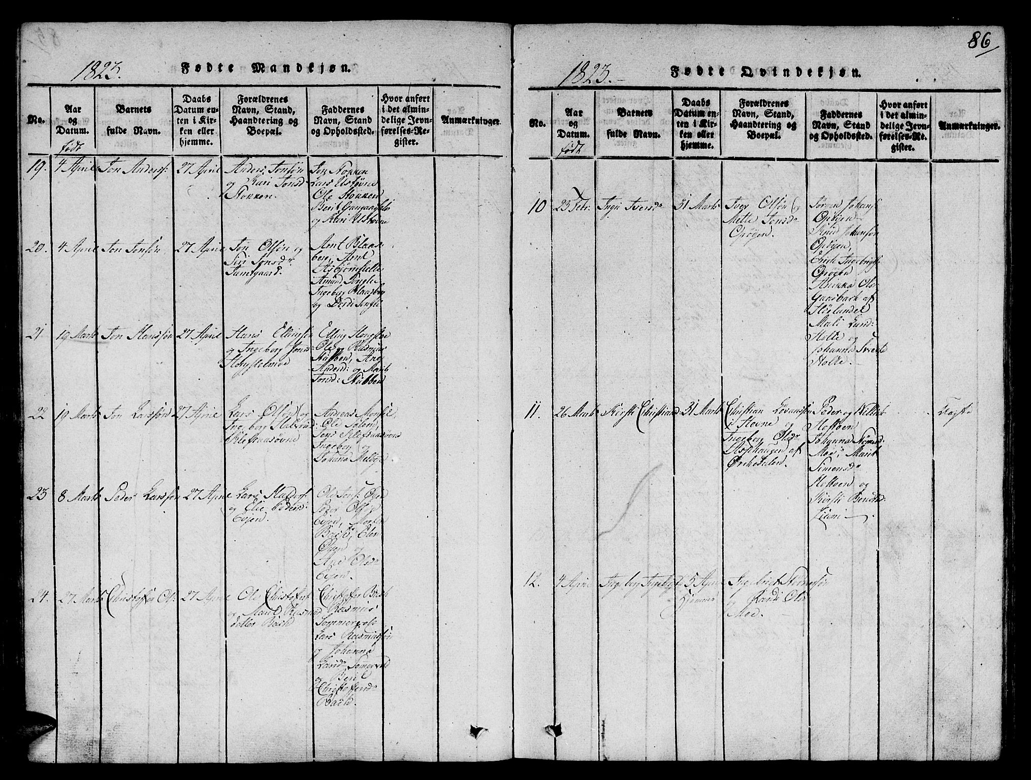 Ministerialprotokoller, klokkerbøker og fødselsregistre - Sør-Trøndelag, AV/SAT-A-1456/668/L0803: Ministerialbok nr. 668A03, 1800-1826, s. 86
