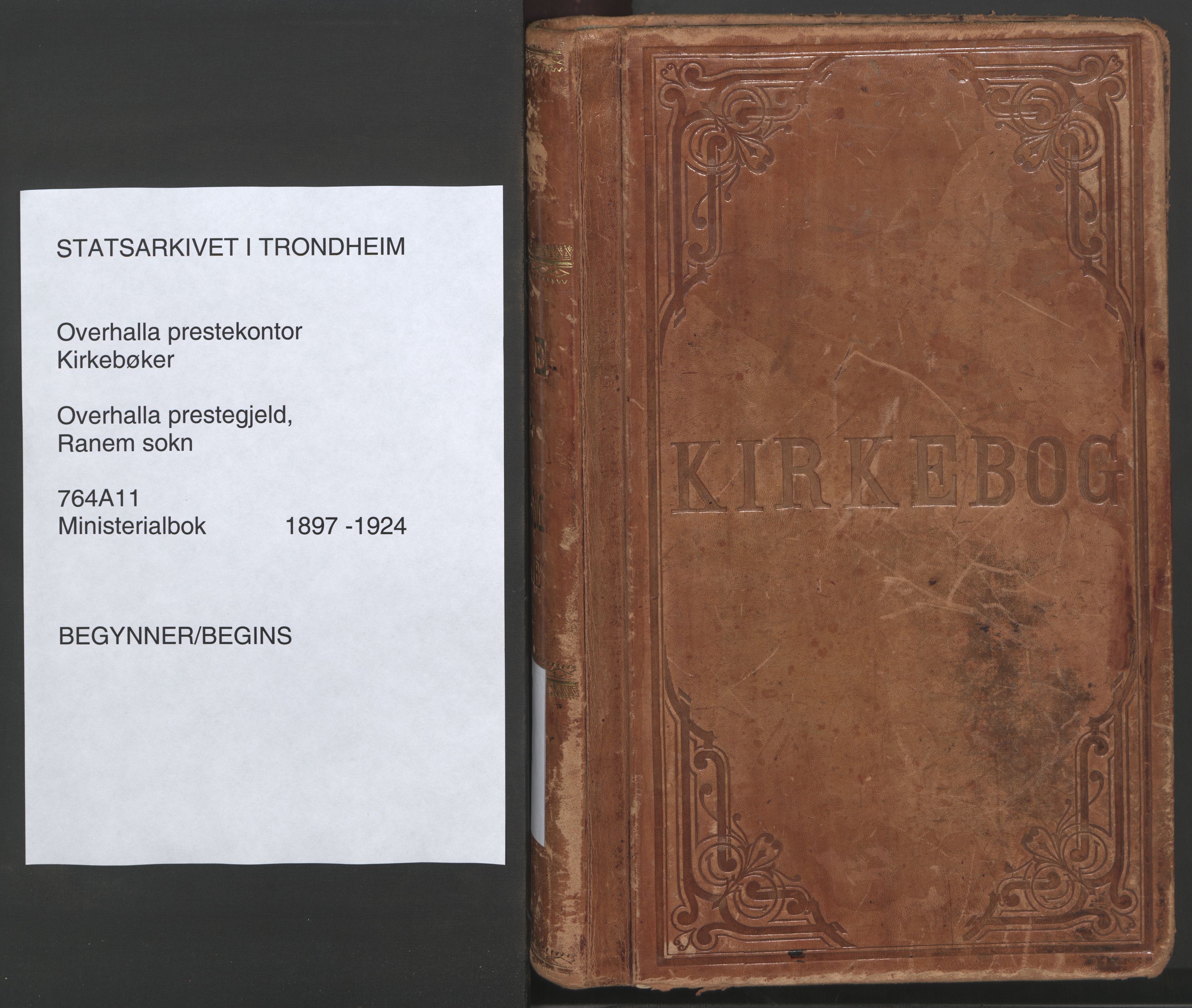 Ministerialprotokoller, klokkerbøker og fødselsregistre - Nord-Trøndelag, AV/SAT-A-1458/764/L0556: Ministerialbok nr. 764A11, 1897-1924