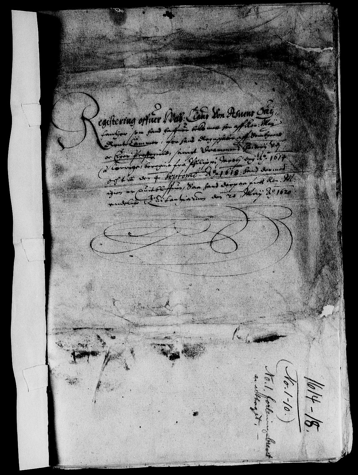 Rentekammeret inntil 1814, Reviderte regnskaper, Lensregnskaper, AV/RA-EA-5023/R/Rb/Rbm/L0002: Eiker len, 1617-1622