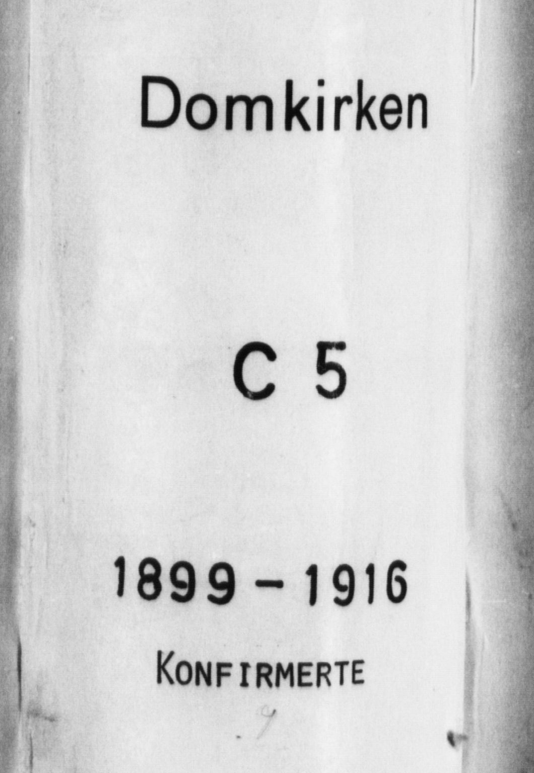 Domkirken sokneprestembete, SAB/A-74801/H/Hab/L0025: Klokkerbok nr. C 5, 1899-1916
