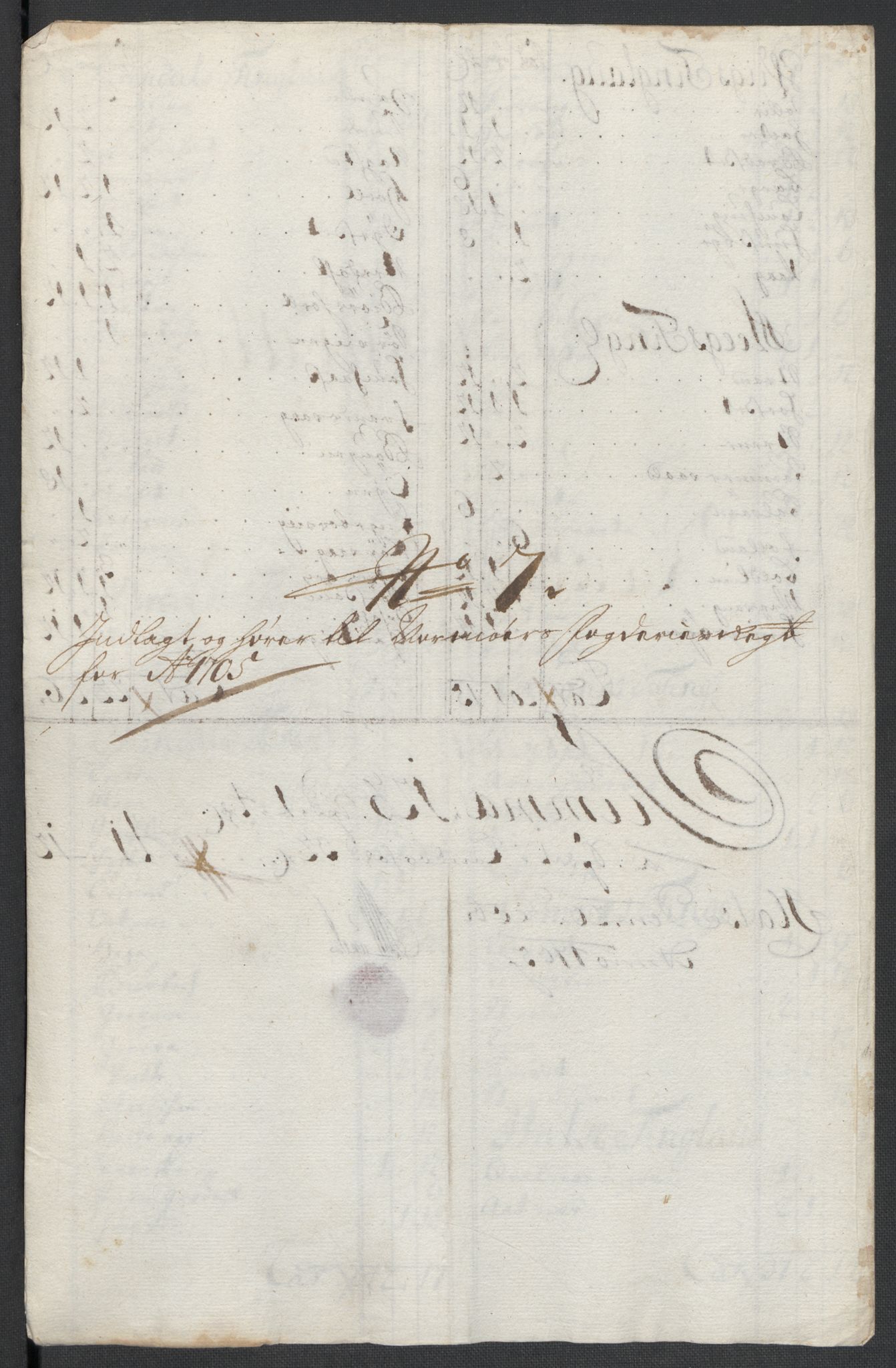 Rentekammeret inntil 1814, Reviderte regnskaper, Fogderegnskap, RA/EA-4092/R56/L3741: Fogderegnskap Nordmøre, 1705, s. 95