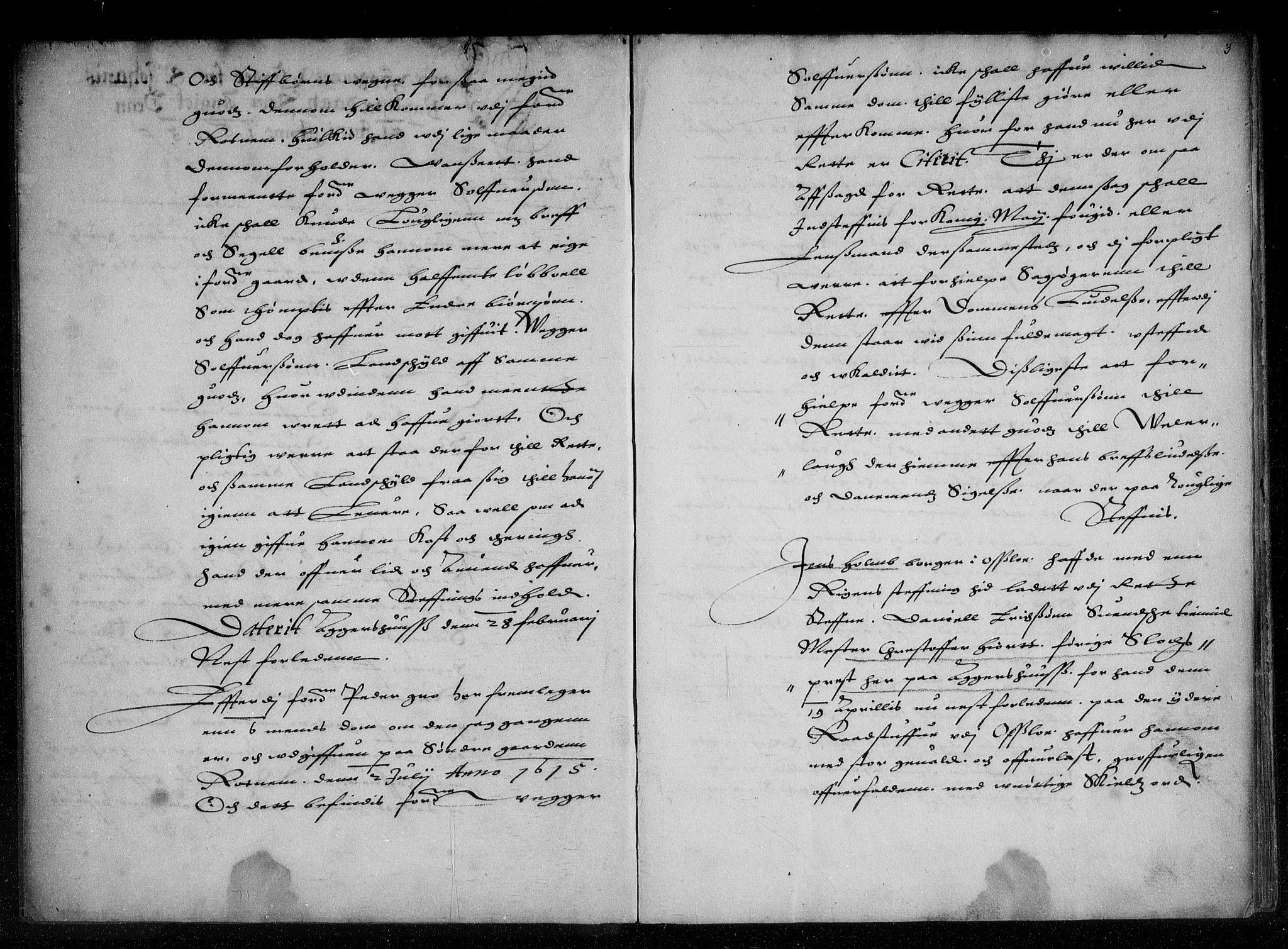 Christiania lagting, AV/SAO-A-11131/F/Fa/L0007: Tingbok, 1615-1616, s. 2-3