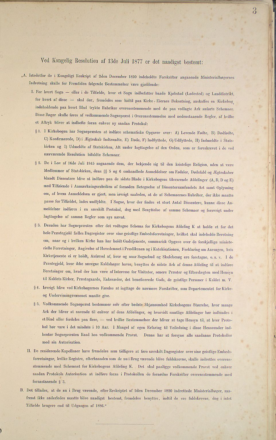 Kinn sokneprestembete, SAB/A-80801/H/Haa/Haab/L0011: Ministerialbok nr. B 11, 1886-1936, s. 3