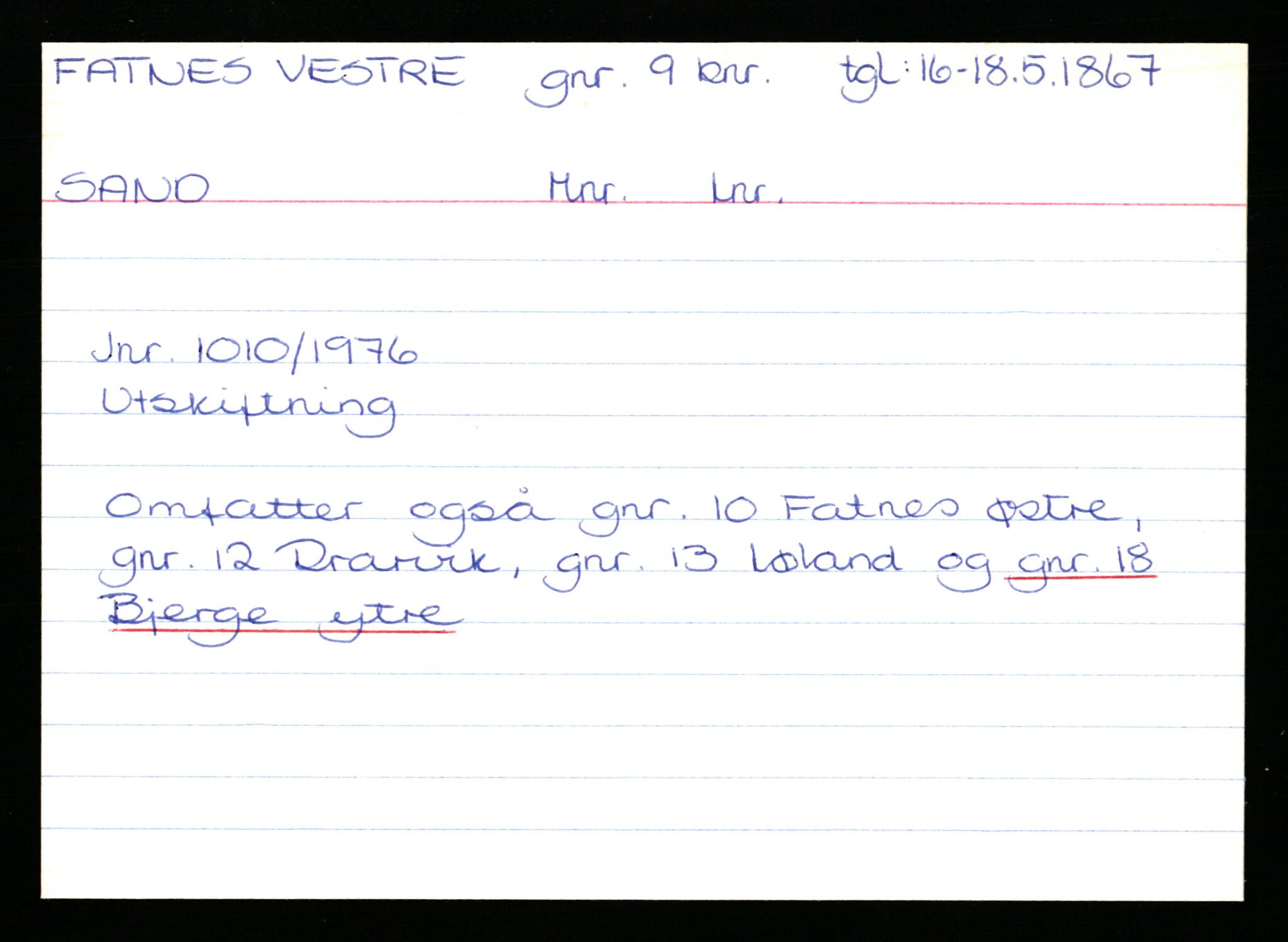 Statsarkivet i Stavanger, AV/SAST-A-101971/03/Y/Yk/L0009: Registerkort sortert etter gårdsnavn: Ersdal - Fikstveit, 1750-1930, s. 391