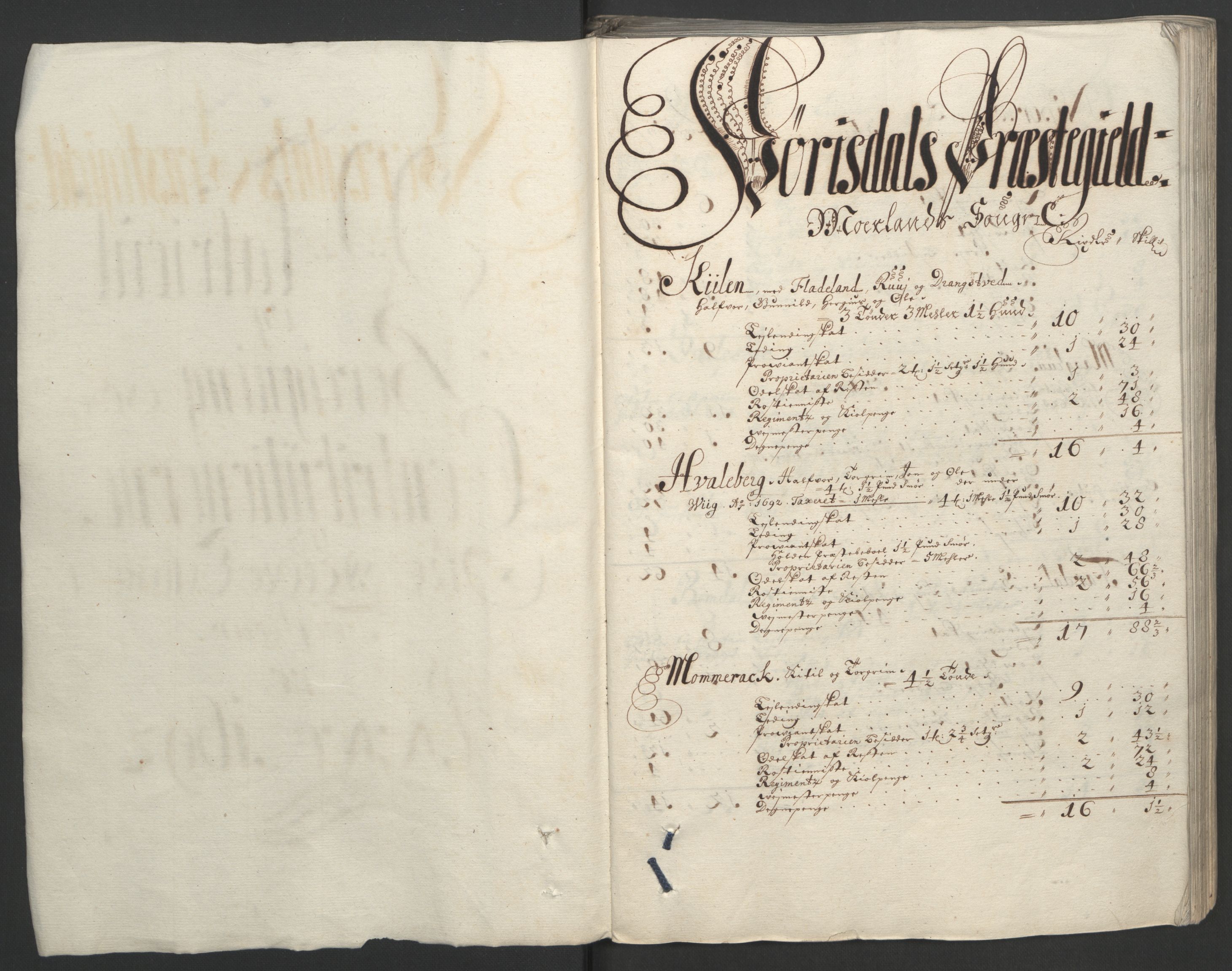 Rentekammeret inntil 1814, Reviderte regnskaper, Fogderegnskap, RA/EA-4092/R35/L2090: Fogderegnskap Øvre og Nedre Telemark, 1692, s. 52