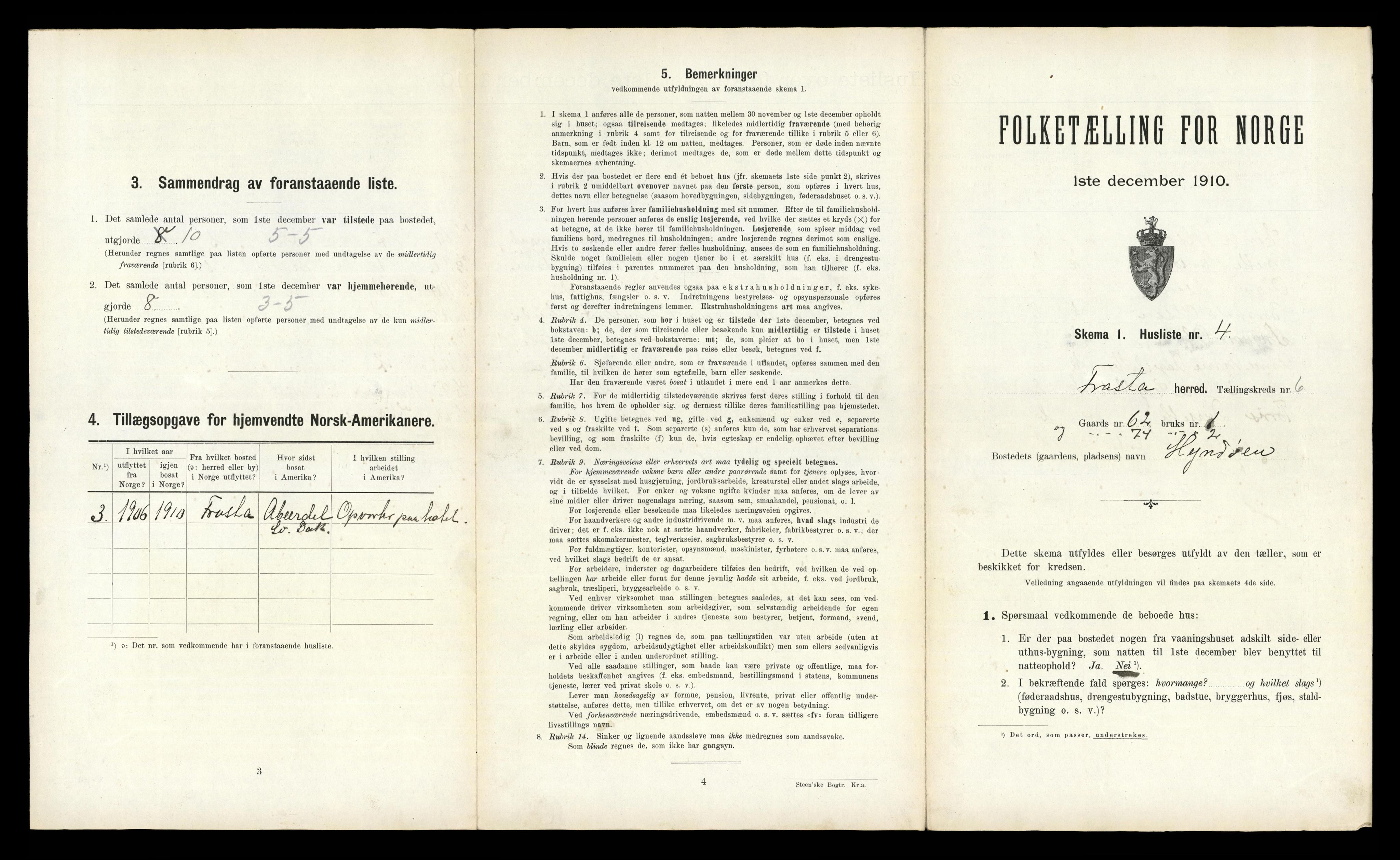 RA, Folketelling 1910 for 1717 Frosta herred, 1910, s. 905