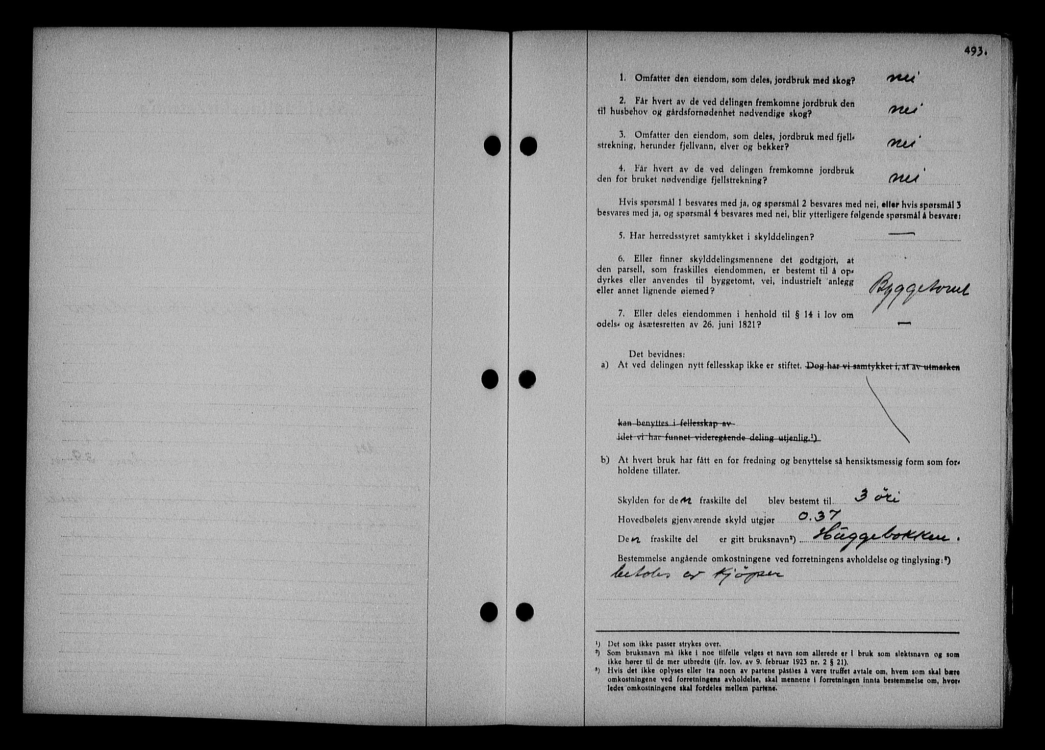 Nedenes sorenskriveri, SAK/1221-0006/G/Gb/Gba/L0043: Pantebok nr. 39, 1936-1937, Dagboknr: 506/1937
