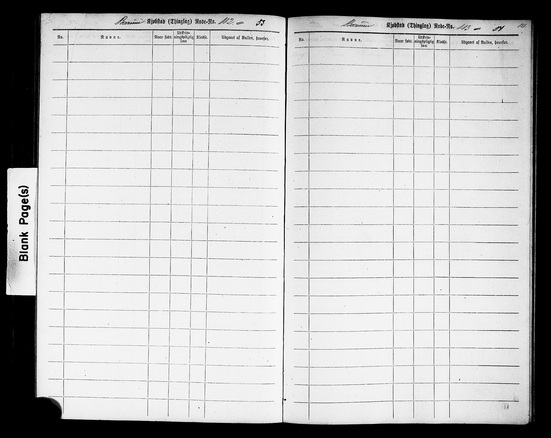 Oslo mønstringskontor, SAO/A-10569g/F/Fc/Fcc/L0001: Utskrivningsregisterrulle, 1860, s. 152