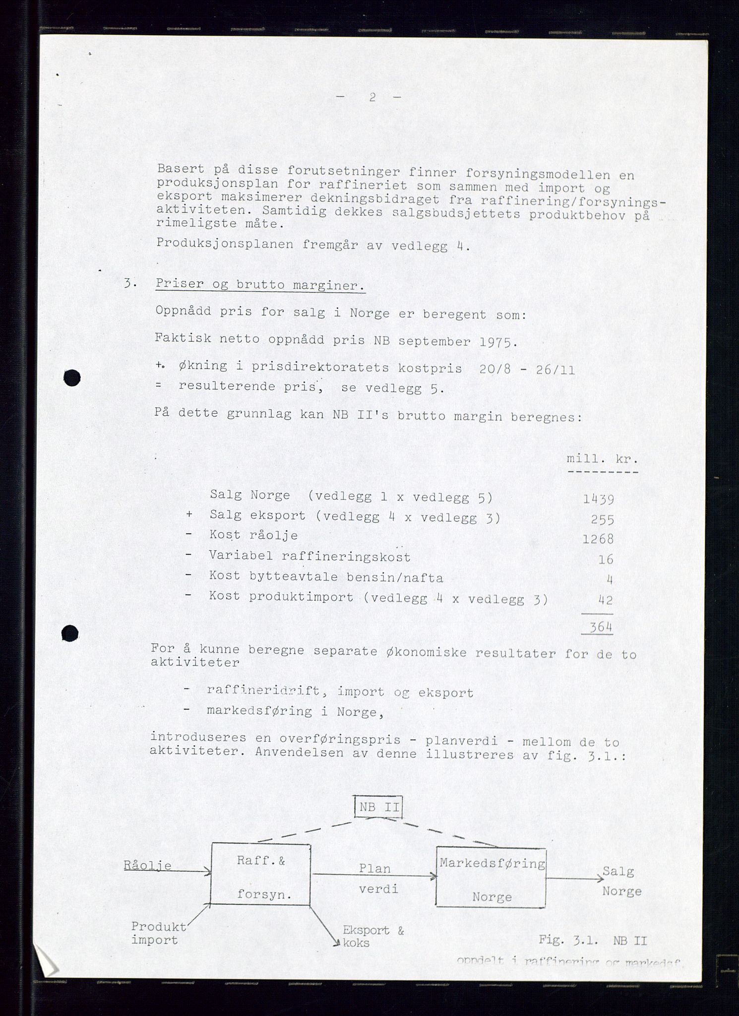 PA 1544 - Norsk Brændselolje A/S, AV/SAST-A-101965/1/A/Ab/L0008/0001: Styret, styremøter, bedriftsforsamling, generalforsamling  / Styret, 1975, s. 5
