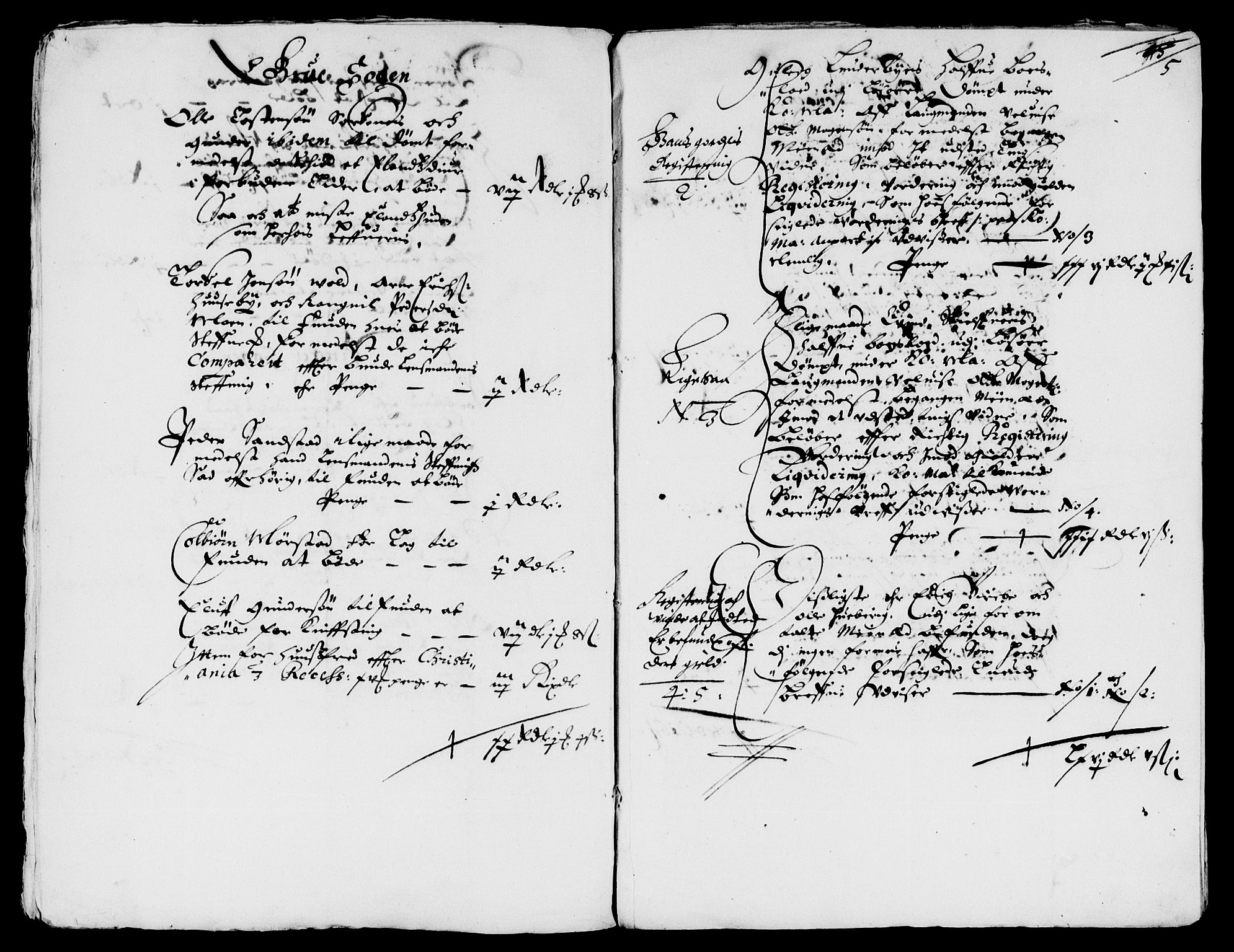 Rentekammeret inntil 1814, Reviderte regnskaper, Lensregnskaper, AV/RA-EA-5023/R/Rb/Rba/L0226: Akershus len, 1653-1656