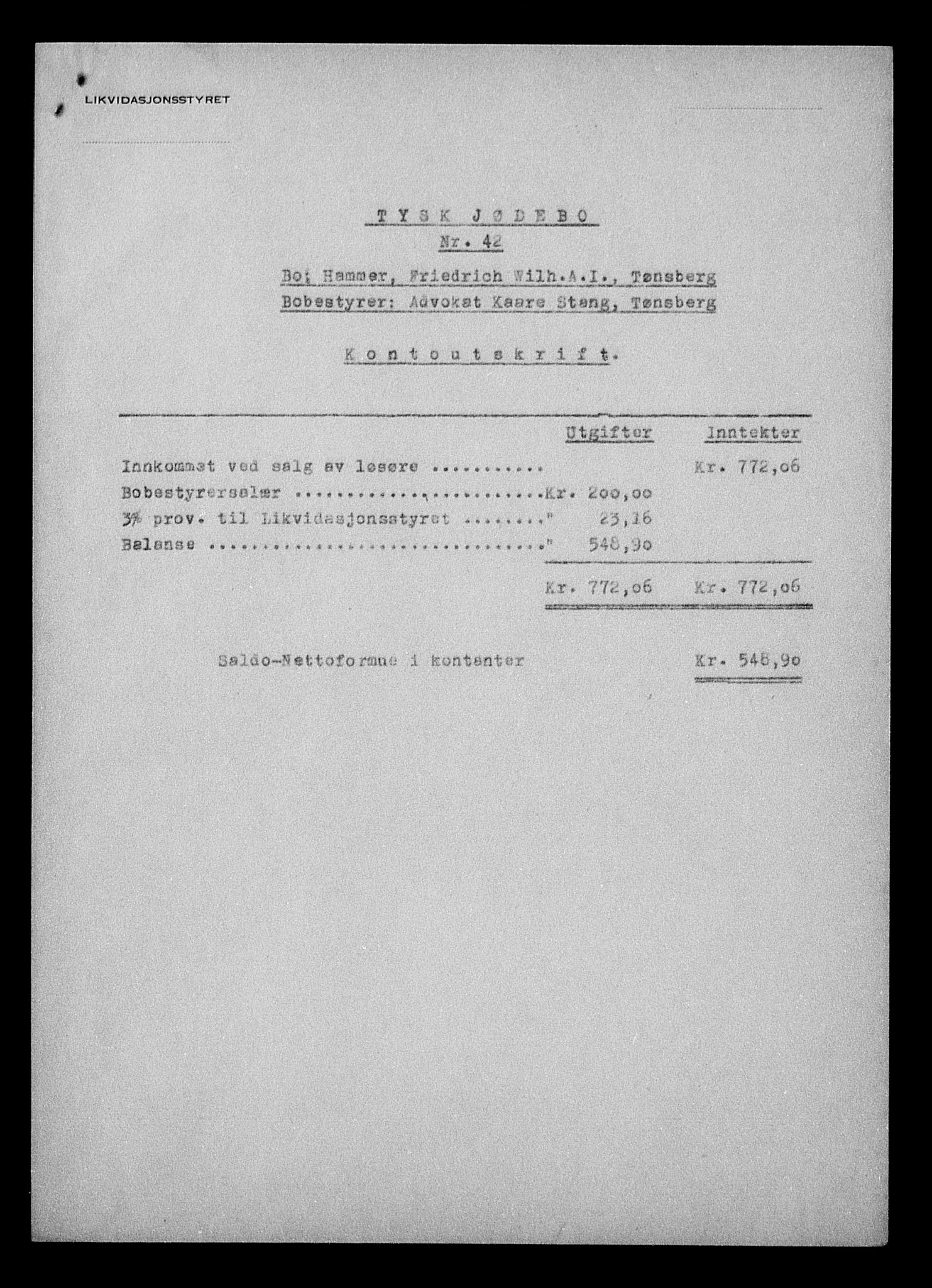 Justisdepartementet, Tilbakeføringskontoret for inndratte formuer, AV/RA-S-1564/H/Hc/Hcd/L0998: --, 1945-1947, s. 67