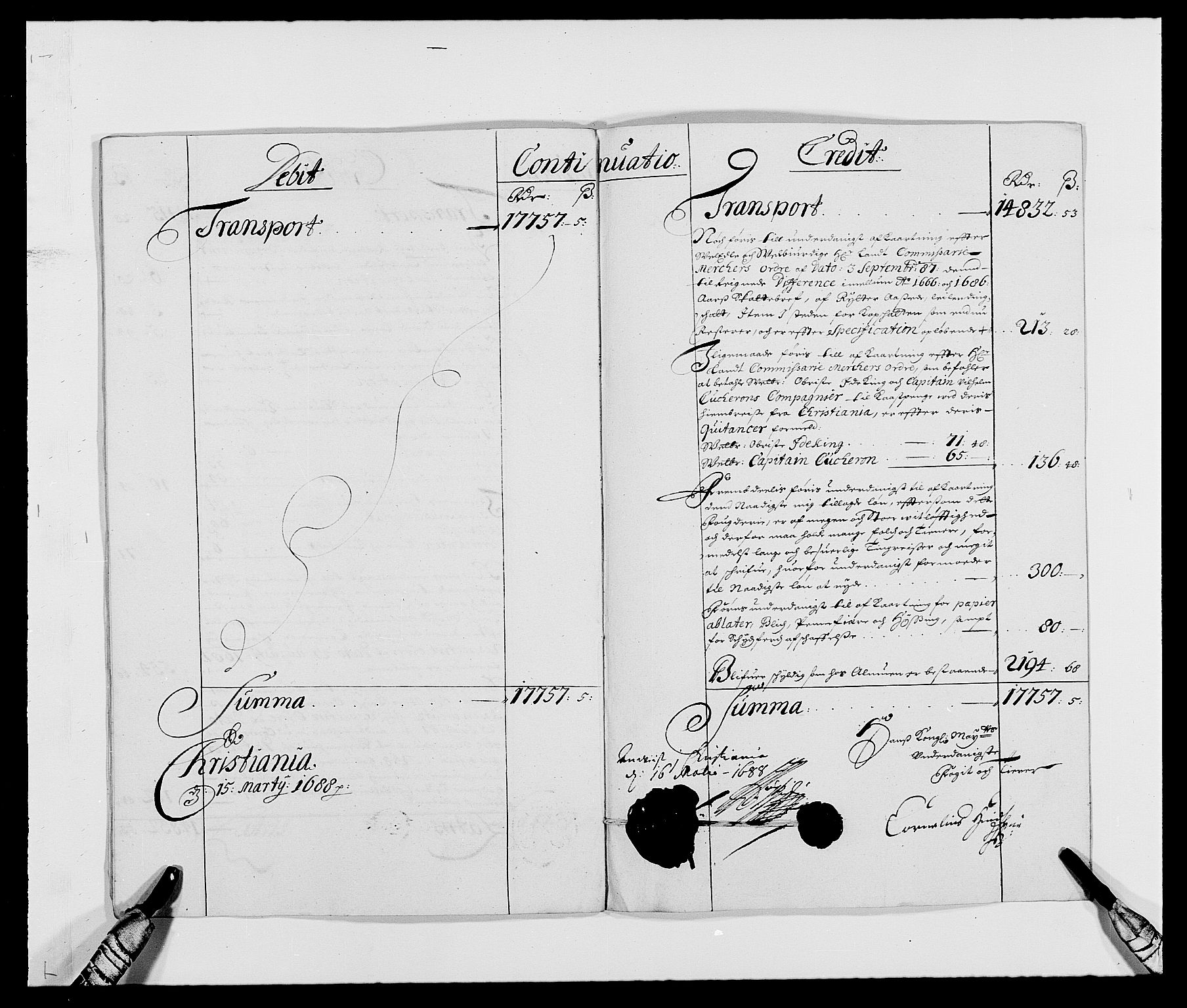 Rentekammeret inntil 1814, Reviderte regnskaper, Fogderegnskap, RA/EA-4092/R18/L1286: Fogderegnskap Hadeland, Toten og Valdres, 1687, s. 9