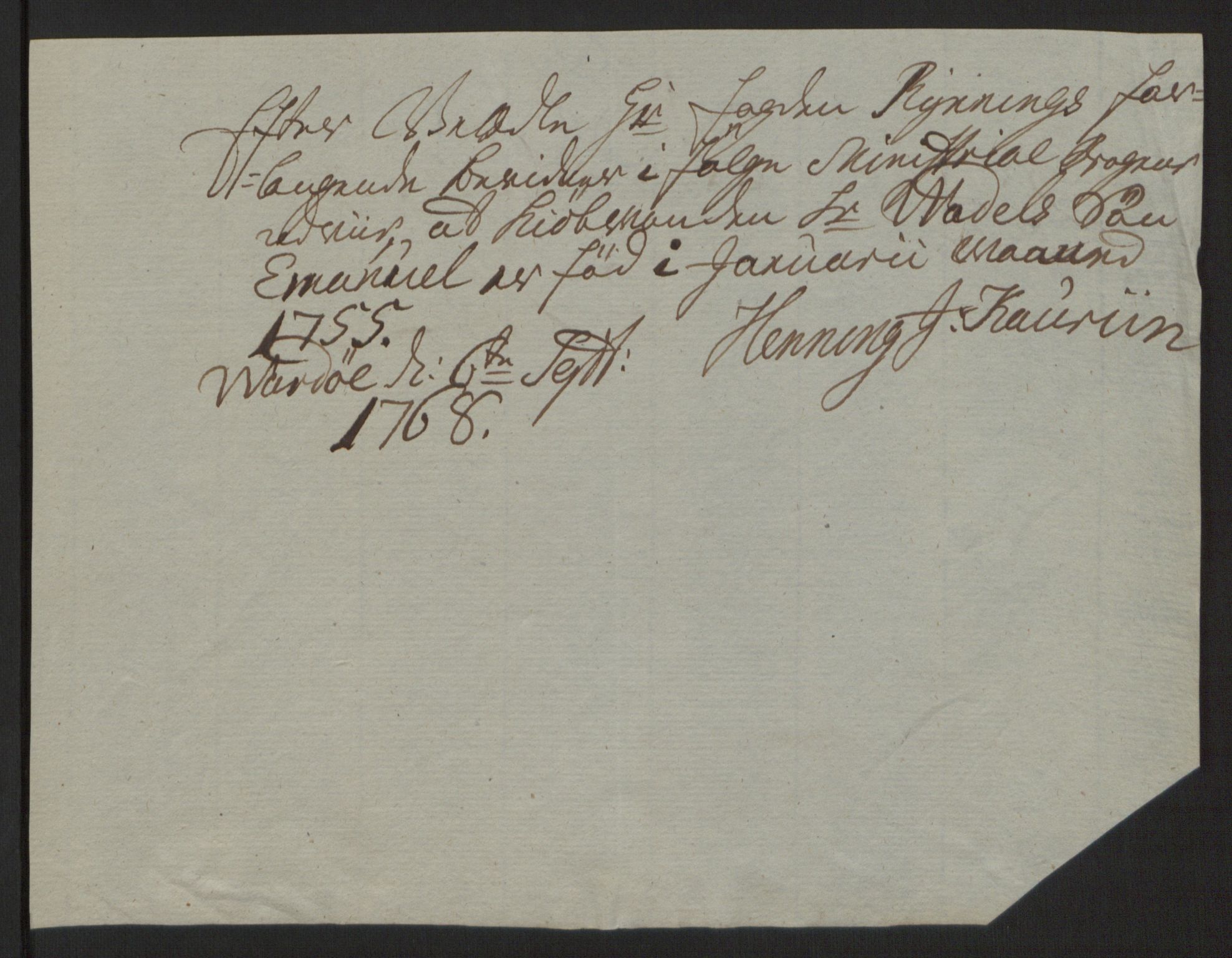 Rentekammeret inntil 1814, Reviderte regnskaper, Fogderegnskap, AV/RA-EA-4092/R69/L4910: Ekstraskatten  Finnmark/Vardøhus, 1762-1772, s. 291