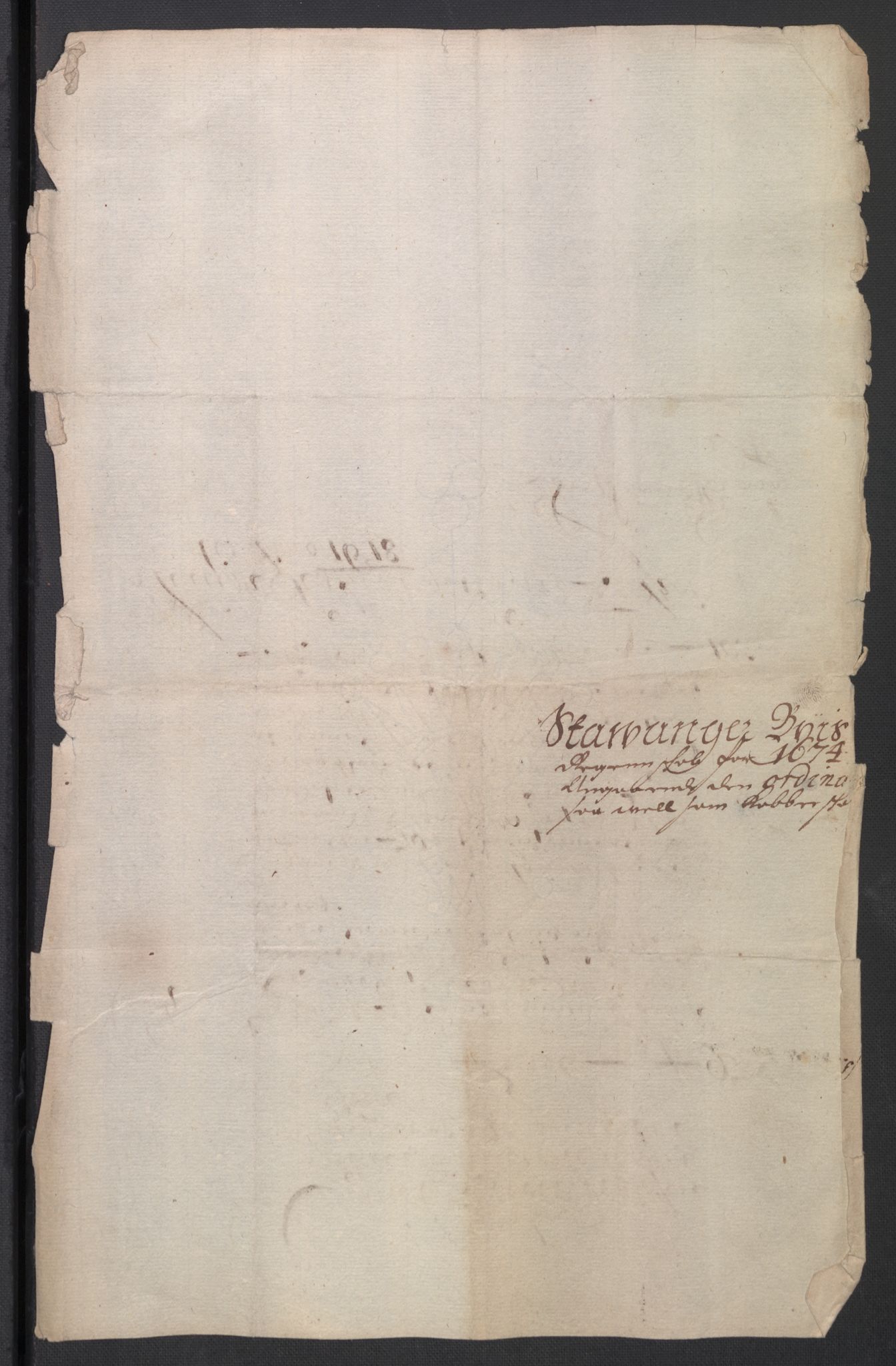 Rentekammeret inntil 1814, Reviderte regnskaper, Byregnskaper, RA/EA-4066/R/Ro/L0300: [O3] Kontribusjonsregnskap, 1661-1678, s. 150