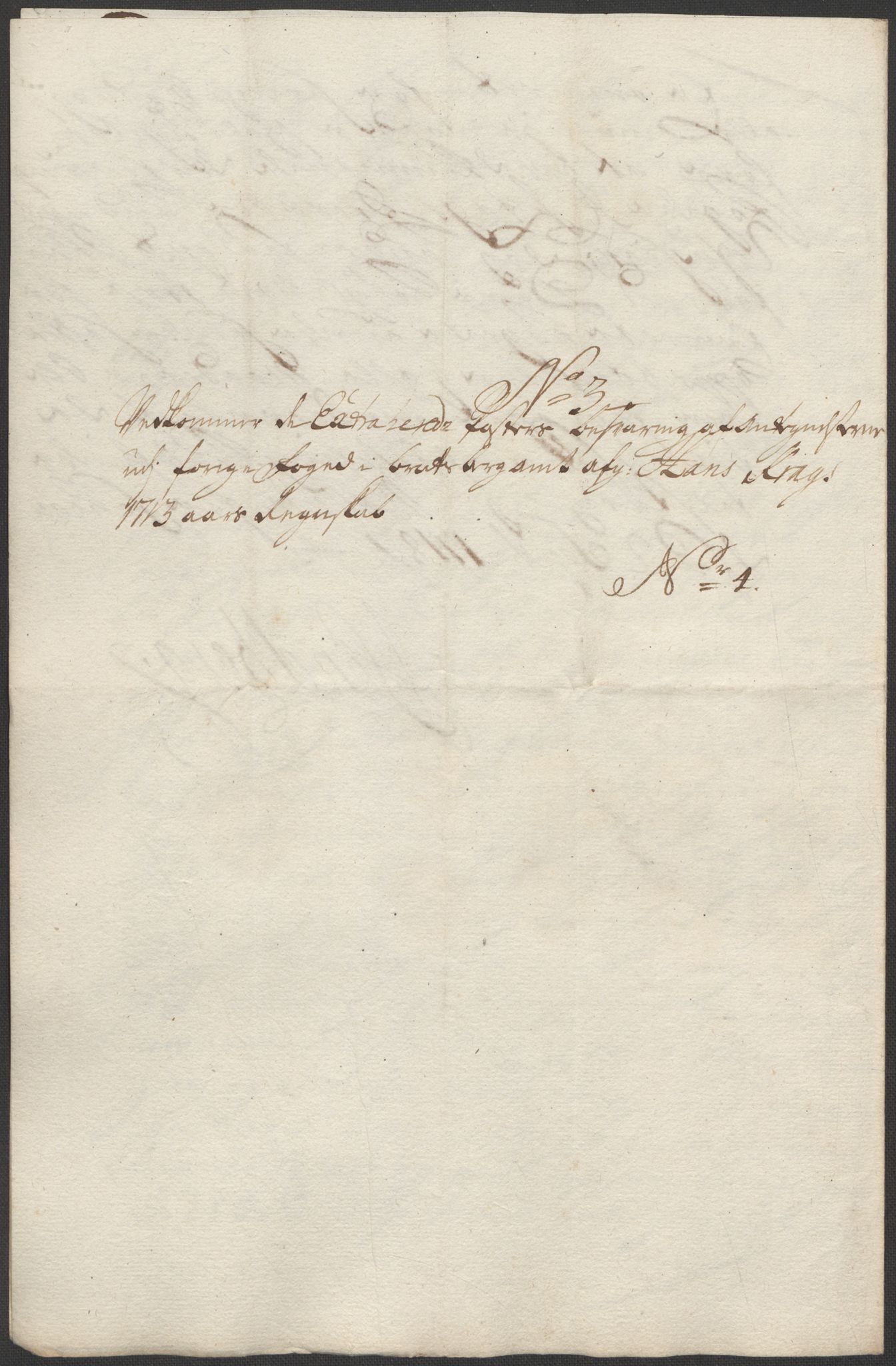 Rentekammeret inntil 1814, Reviderte regnskaper, Fogderegnskap, AV/RA-EA-4092/R36/L2125: Fogderegnskap Øvre og Nedre Telemark og Bamble, 1713, s. 591