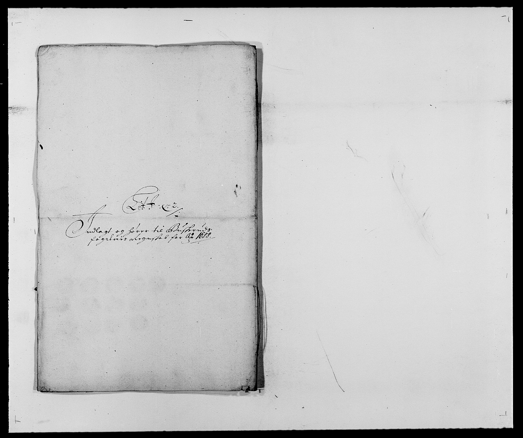 Rentekammeret inntil 1814, Reviderte regnskaper, Fogderegnskap, AV/RA-EA-4092/R25/L1679: Fogderegnskap Buskerud, 1687-1688, s. 417
