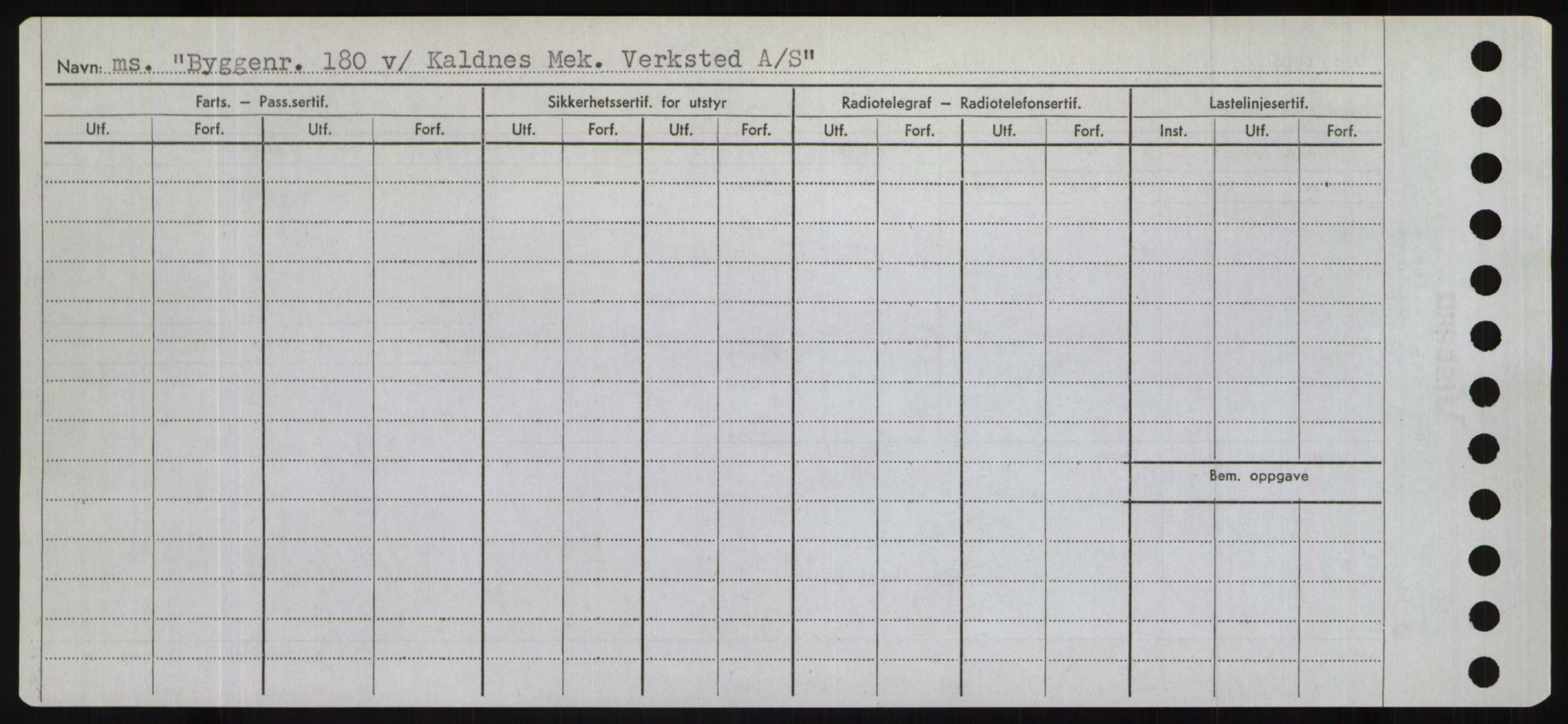 Sjøfartsdirektoratet med forløpere, Skipsmålingen, RA/S-1627/H/Hd/L0006: Fartøy, Byg-Båt, s. 376