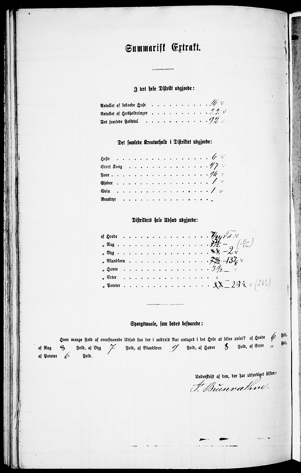 RA, Folketelling 1865 for 1018P Søgne prestegjeld, 1865, s. 111