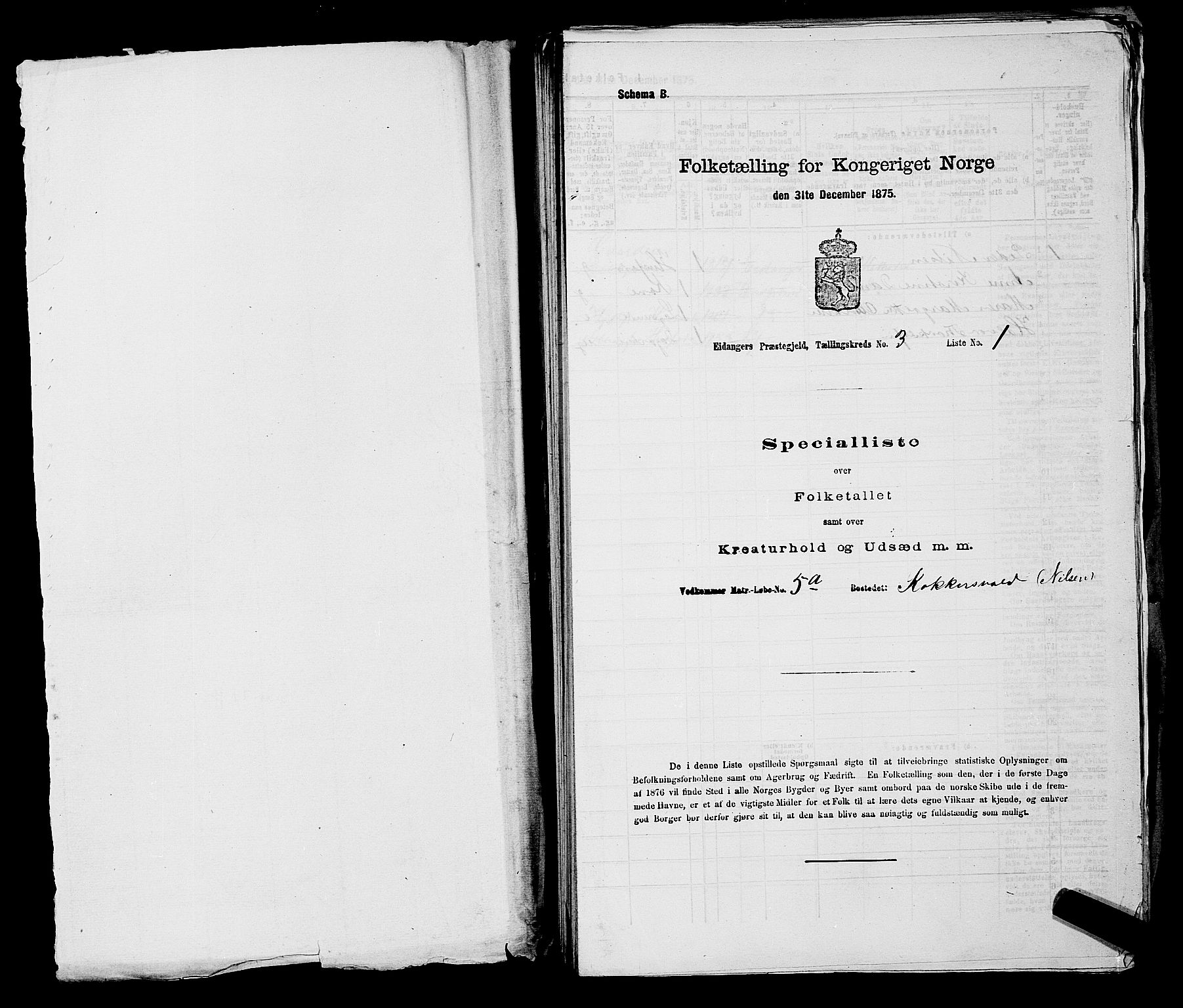 SAKO, Folketelling 1875 for 0813P Eidanger prestegjeld, 1875, s. 478