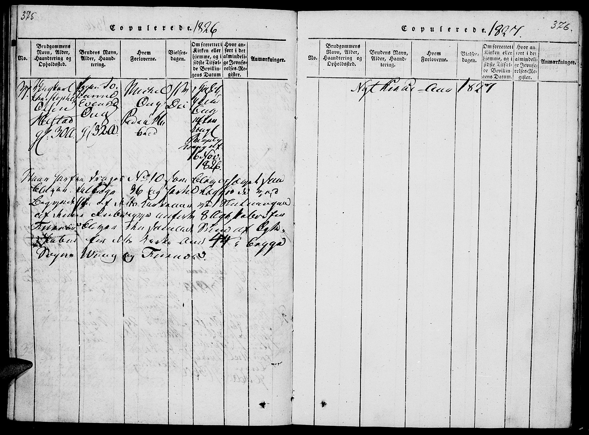 Vang prestekontor, Hedmark, AV/SAH-PREST-008/H/Ha/Haa/L0008: Ministerialbok nr. 8, 1815-1826, s. 275-276