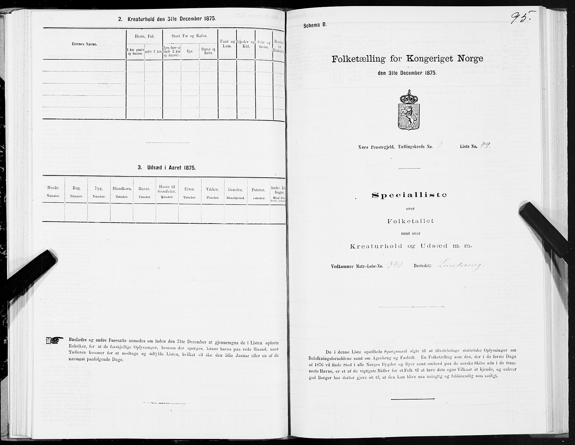 SAT, Folketelling 1875 for 1751P Nærøy prestegjeld, 1875, s. 2095