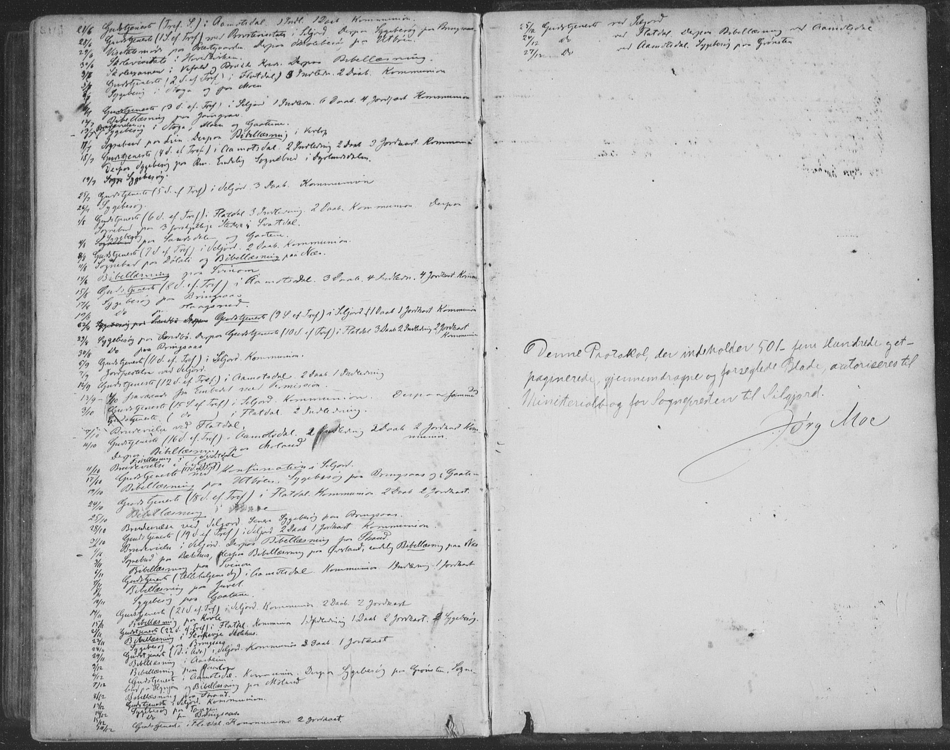 Seljord kirkebøker, AV/SAKO-A-20/F/Fa/L0014: Ministerialbok nr. I 14, 1877-1886