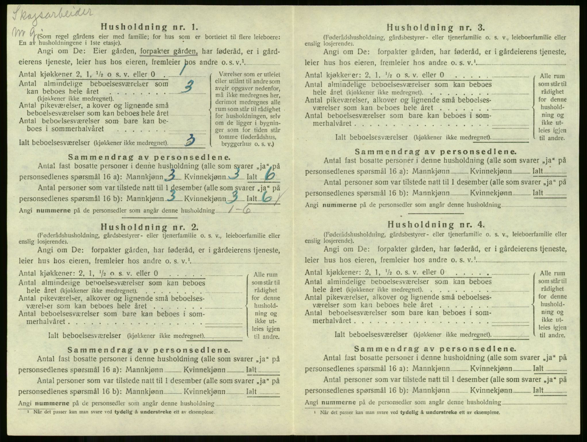 SAKO, Folketelling 1920 for 0719 Andebu herred, 1920, s. 1115