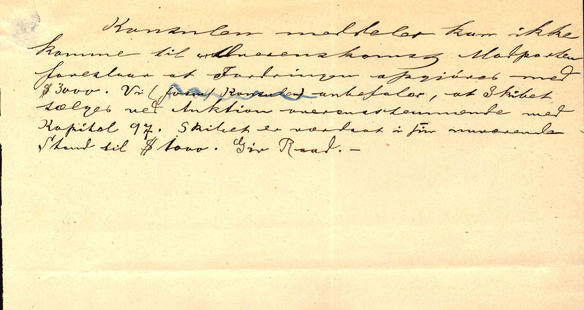 Pa 63 - Østlandske skibsassuranceforening, VEMU/A-1079/G/Ga/L0021/0003: Havaridokumenter / Inga av Drammen, Inga av Sandefjord, Primula, 1888-1889, s. 104