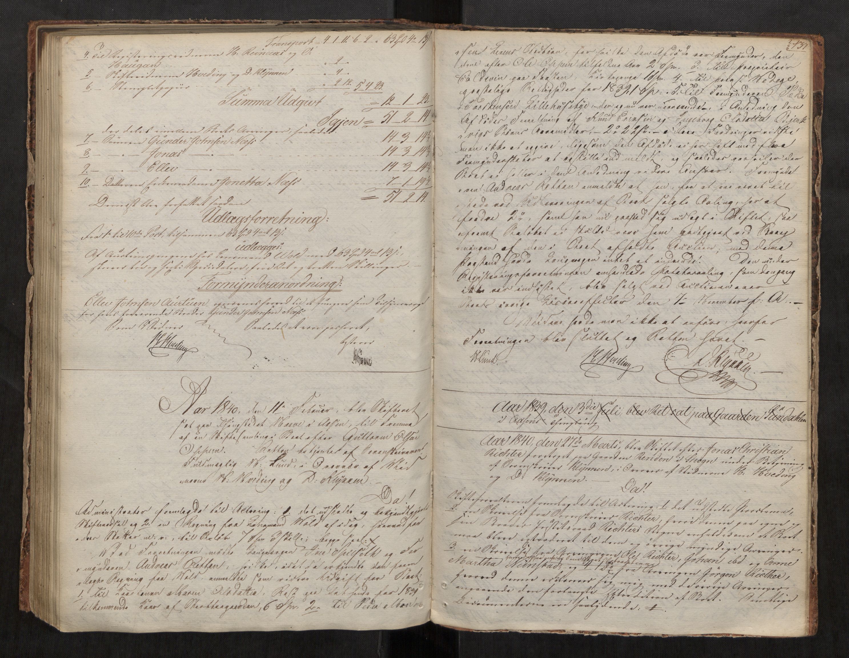 Stjør- og Verdal sorenskriveri, AV/SAT-A-4167/1/3/3A/L0029: Skifteprotokoll 24, 1818-1841, s. 137