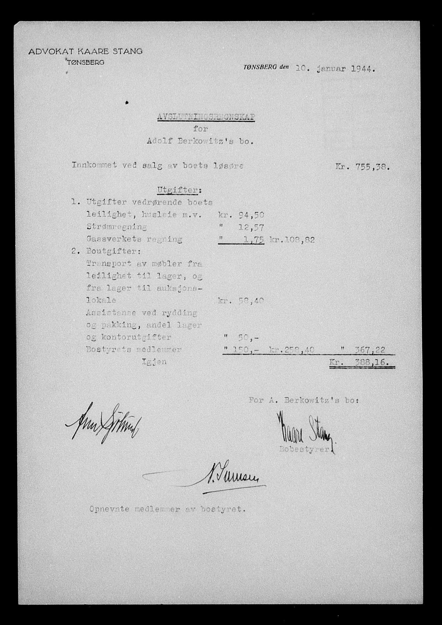 Justisdepartementet, Tilbakeføringskontoret for inndratte formuer, AV/RA-S-1564/H/Hc/Hcd/L0991: --, 1945-1947, s. 105