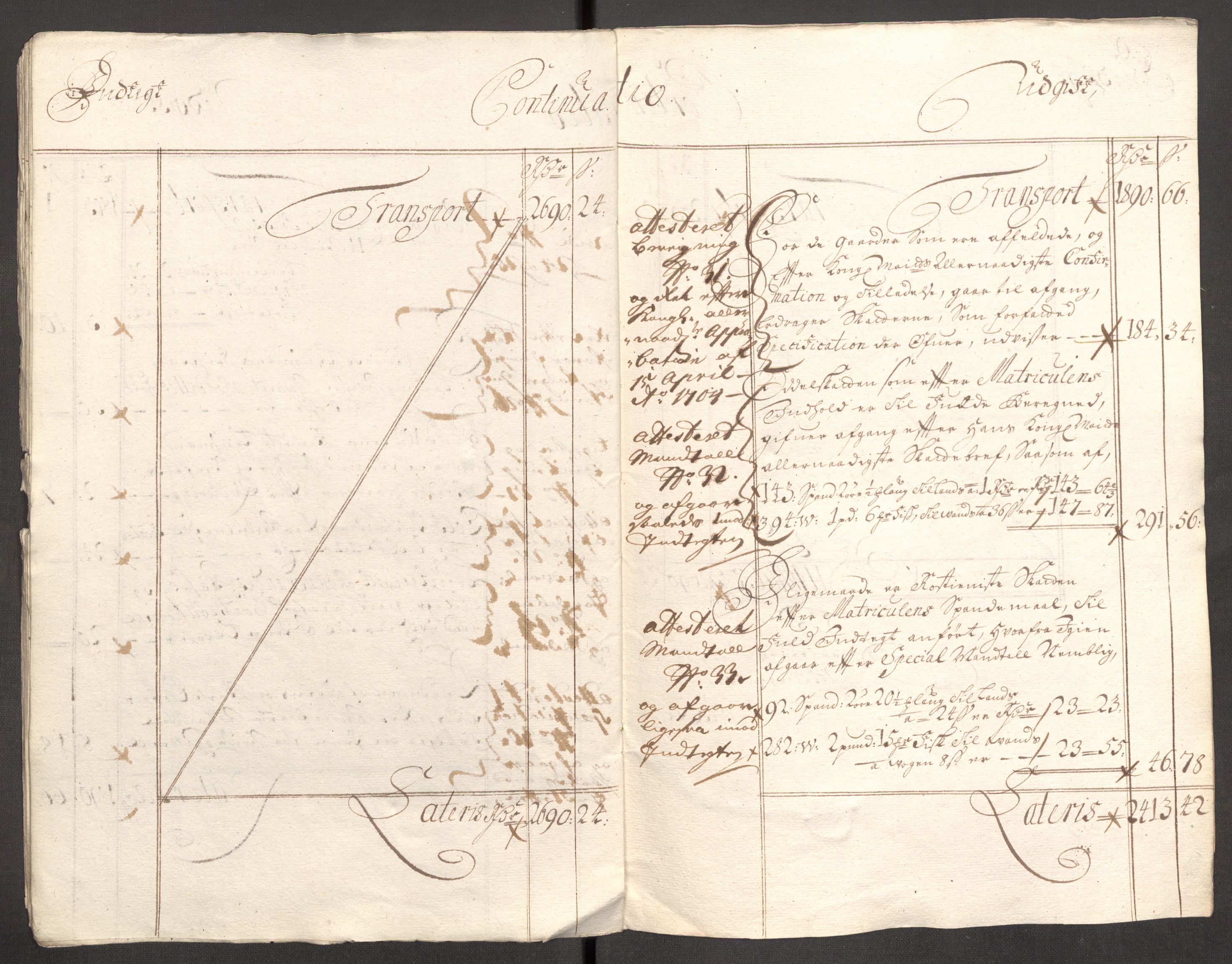 Rentekammeret inntil 1814, Reviderte regnskaper, Fogderegnskap, AV/RA-EA-4092/R64/L4428: Fogderegnskap Namdal, 1703-1704, s. 195