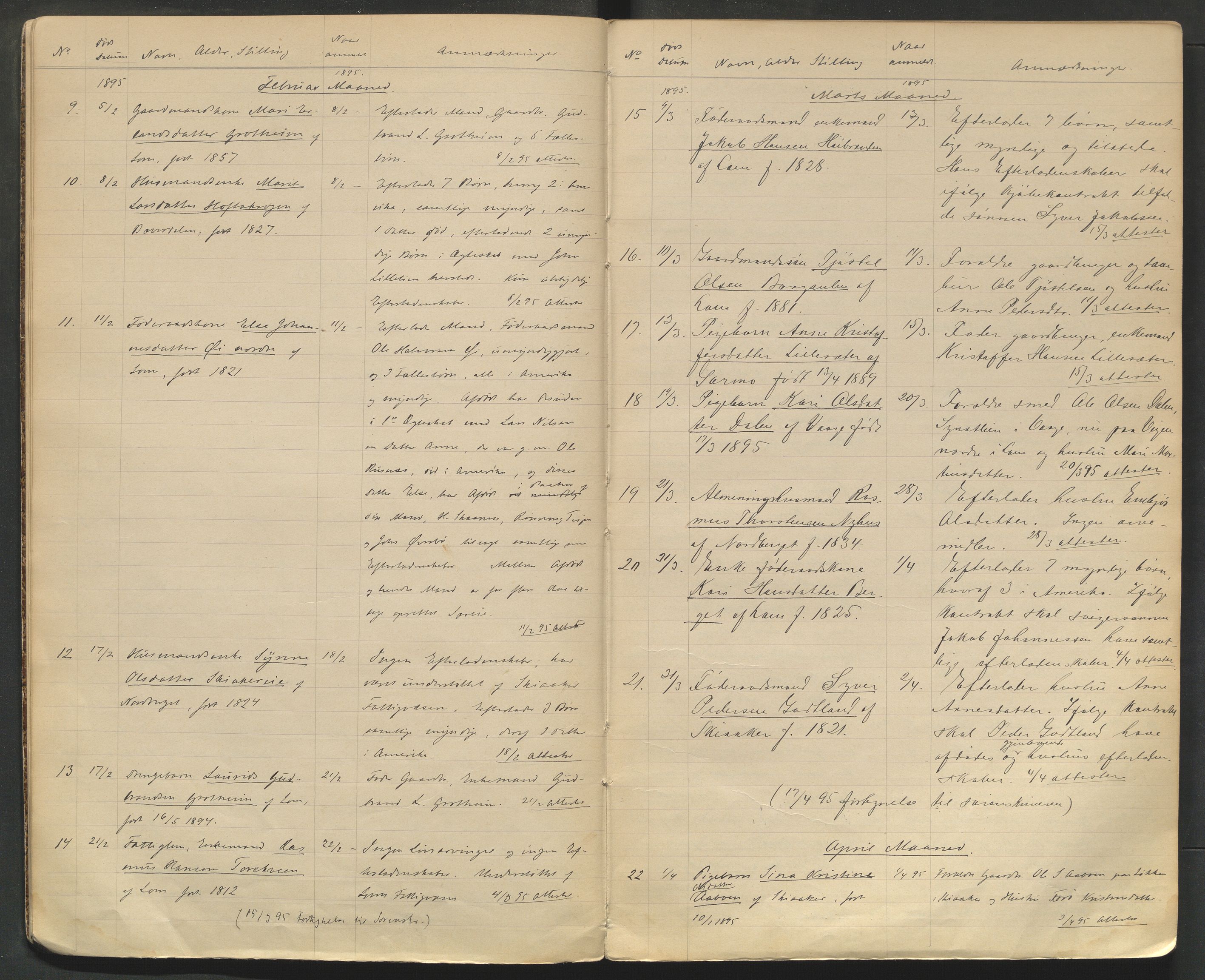 Lom lensmannskontor, AV/SAH-PGL-006/H/Ha/Haa/L0001/0002: Dødsfallsprotokoller / Dødsfallsprotokoll, 1894-1904