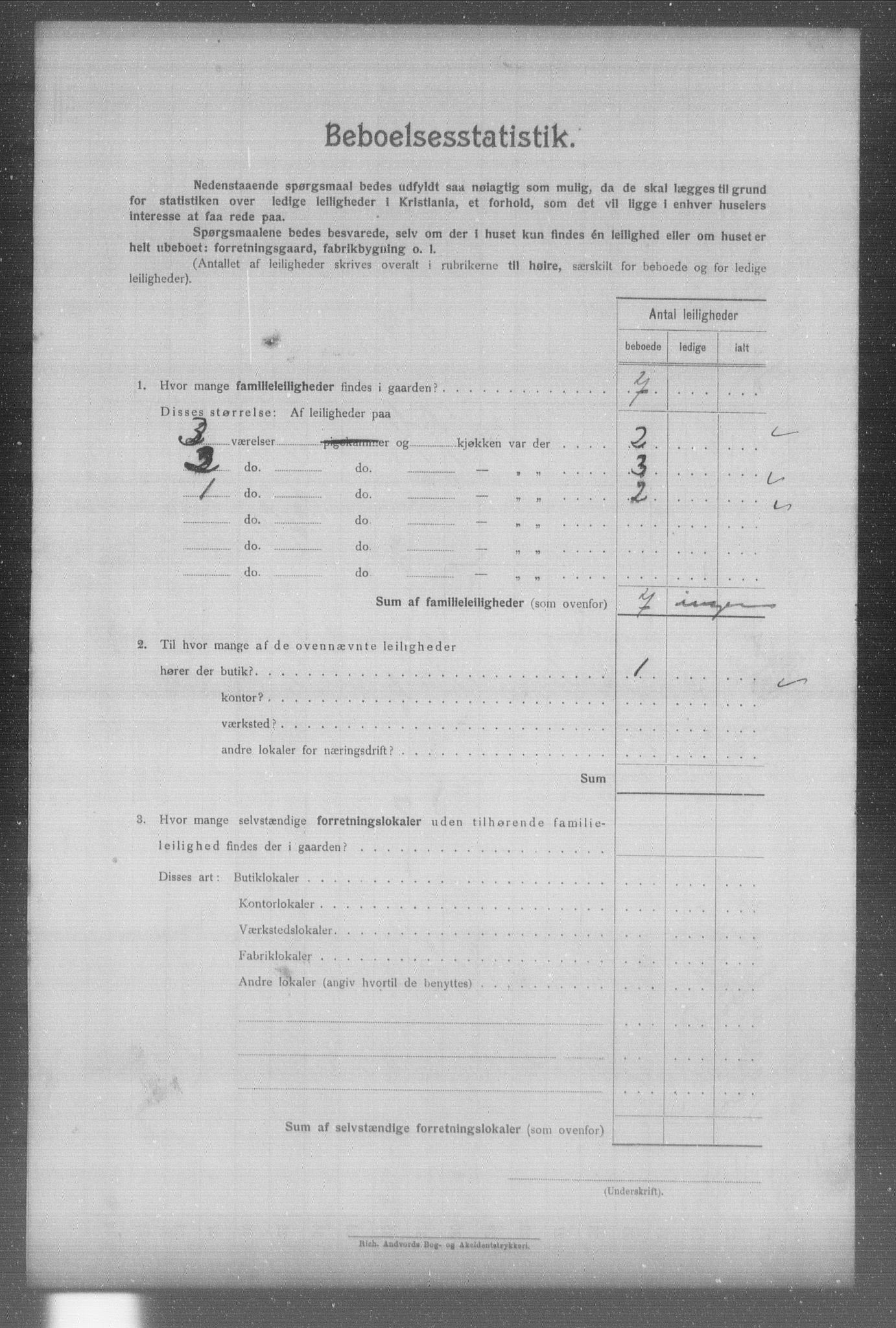 OBA, Kommunal folketelling 31.12.1904 for Kristiania kjøpstad, 1904, s. 3206