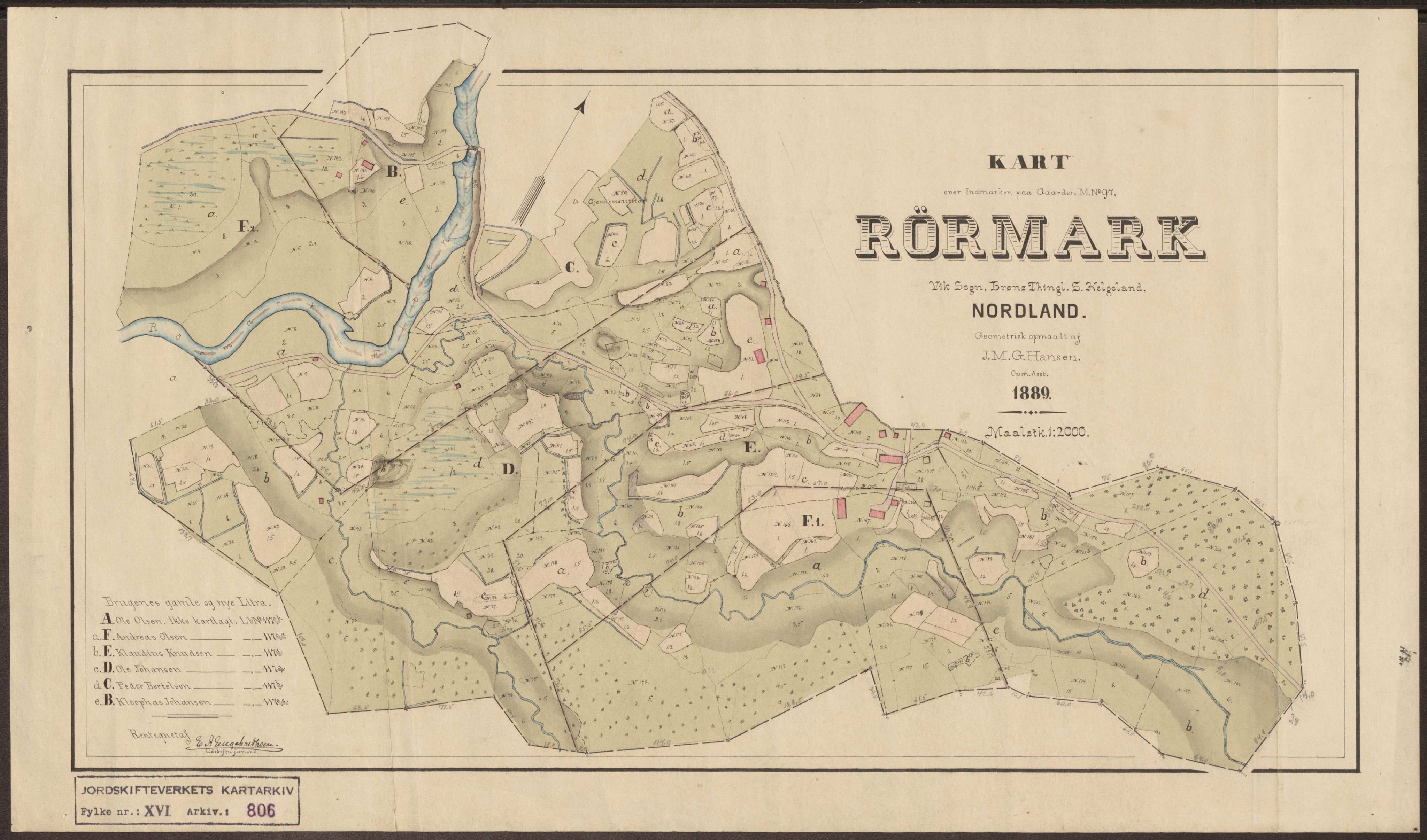 Jordskifteverkets kartarkiv, AV/RA-S-3929/T, 1859-1988, s. 939