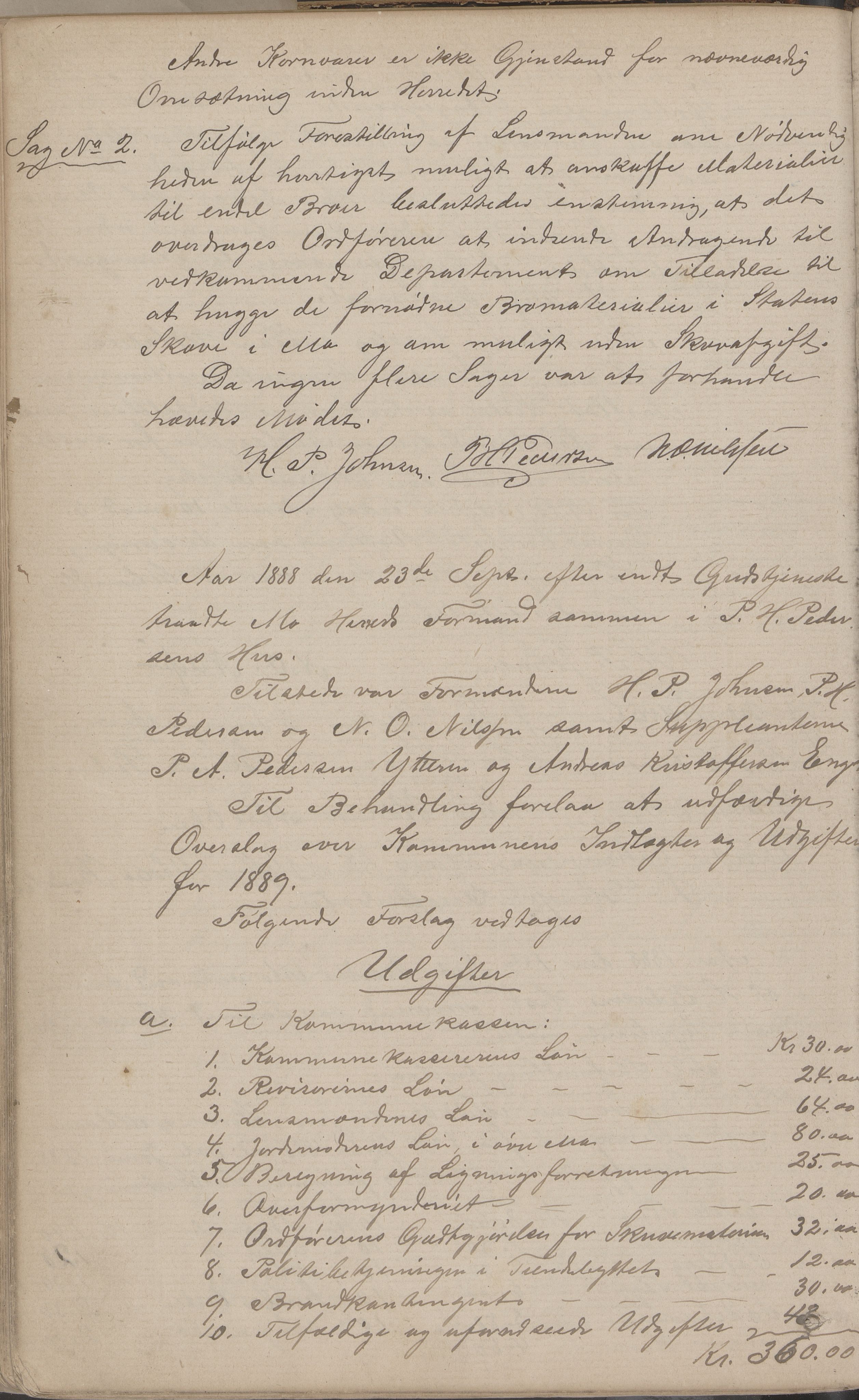 Mo kommune. Formannskapet, AIN/K-18031.150/A/Aa/L0002: Møtebok, 1876-1891