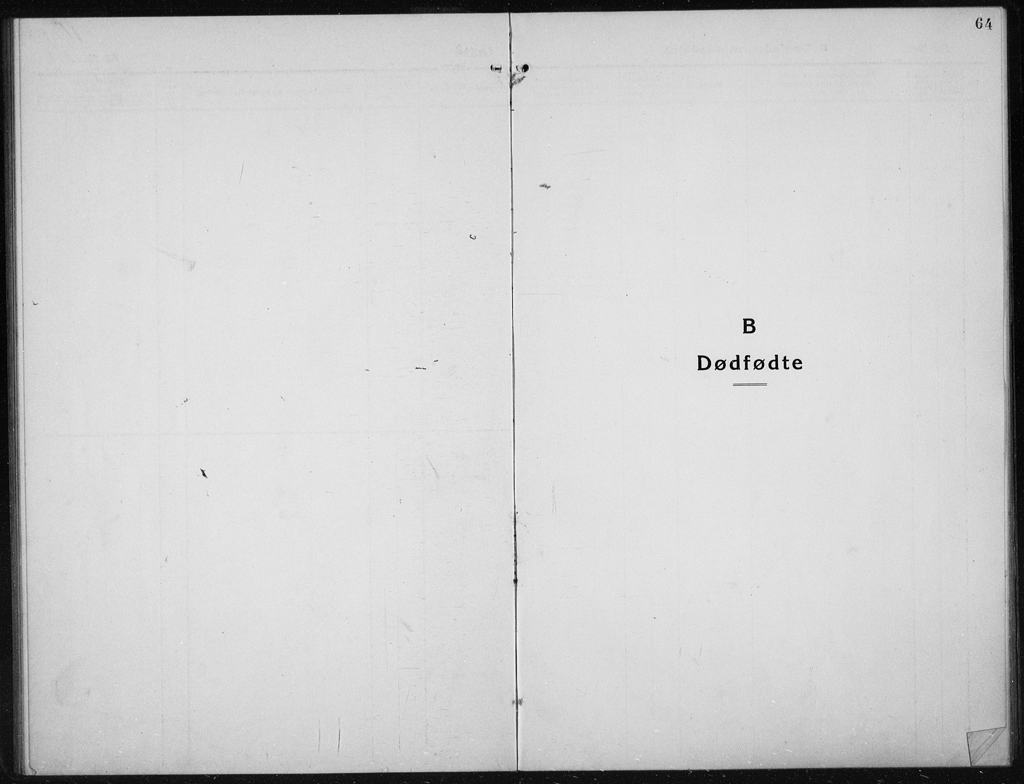 Nannestad prestekontor Kirkebøker, AV/SAO-A-10414a/G/Gc/L0002: Klokkerbok nr. III 2, 1917-1940, s. 64
