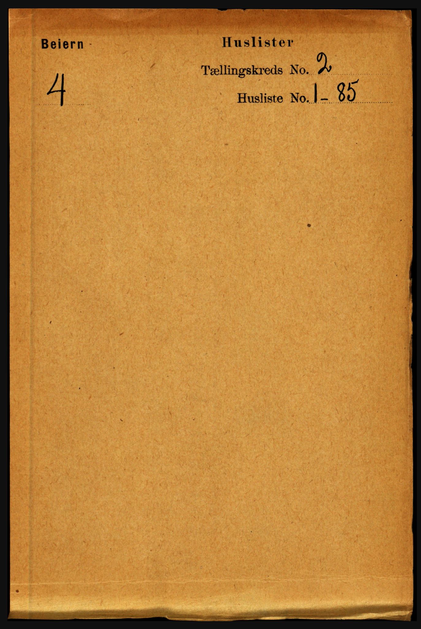 RA, Folketelling 1891 for 1839 Beiarn herred, 1891, s. 297