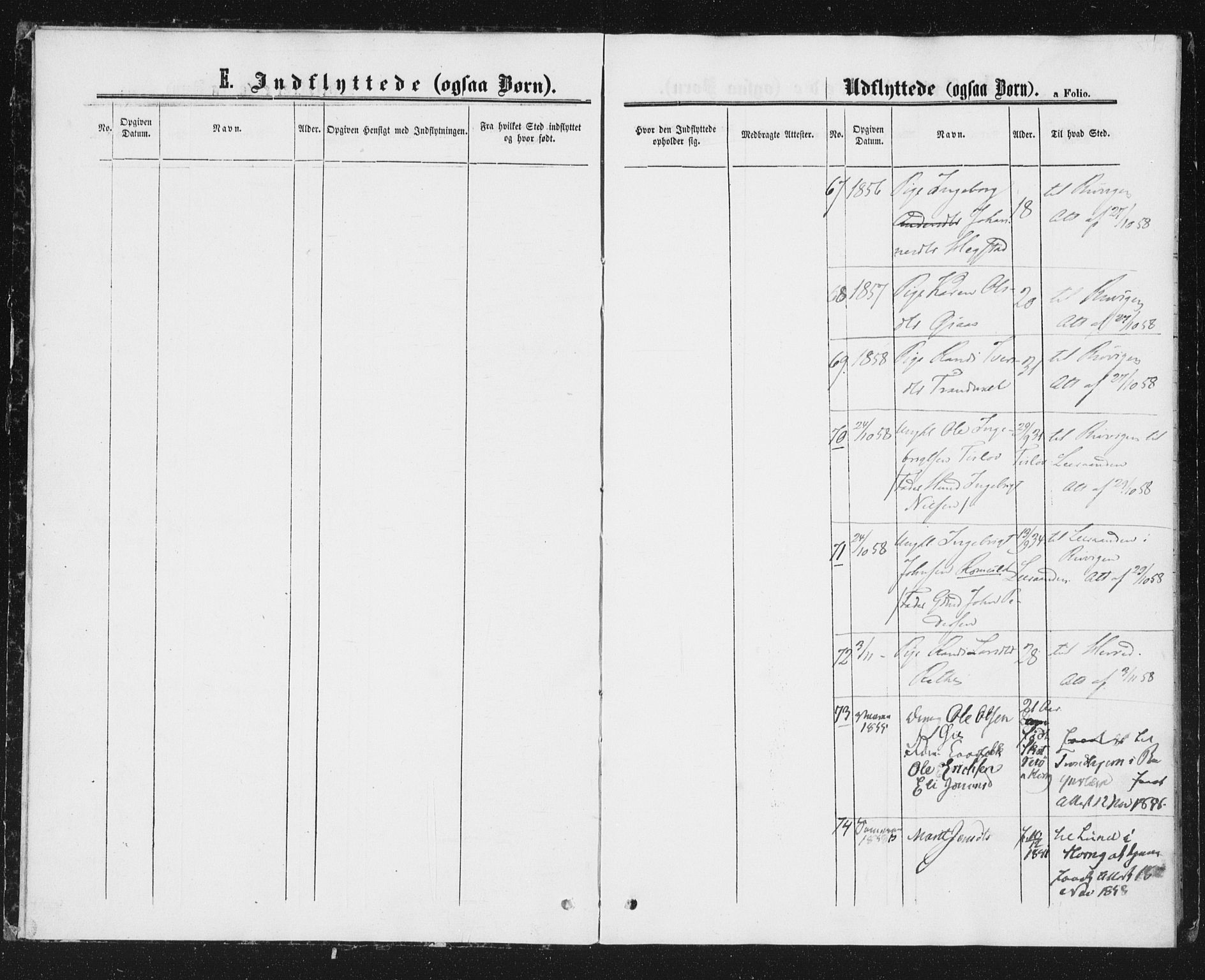Ministerialprotokoller, klokkerbøker og fødselsregistre - Sør-Trøndelag, AV/SAT-A-1456/691/L1078: Ministerialbok nr. 691A10, 1858-1861, s. 3