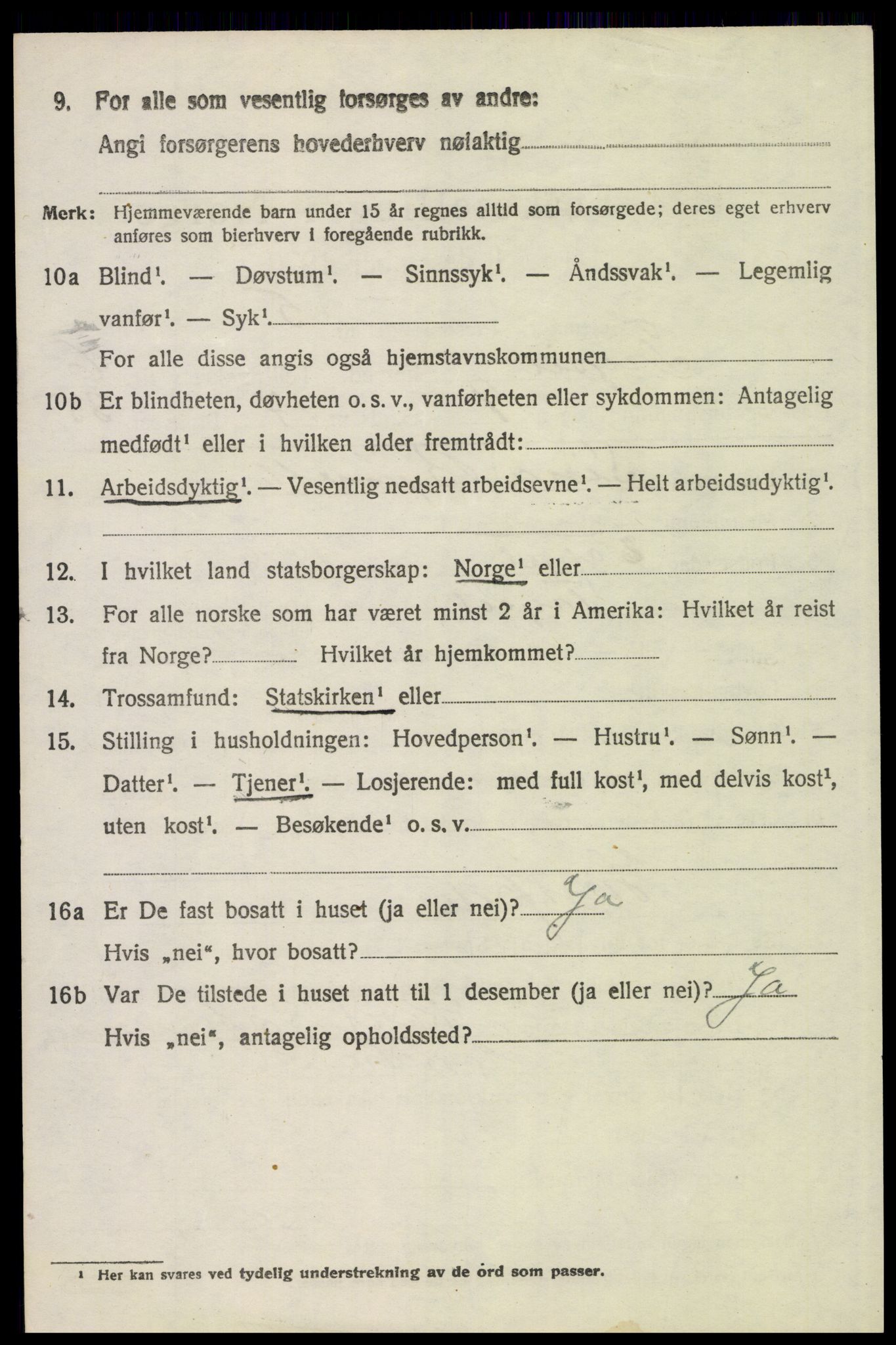 SAH, Folketelling 1920 for 0428 Trysil herred, 1920, s. 4644