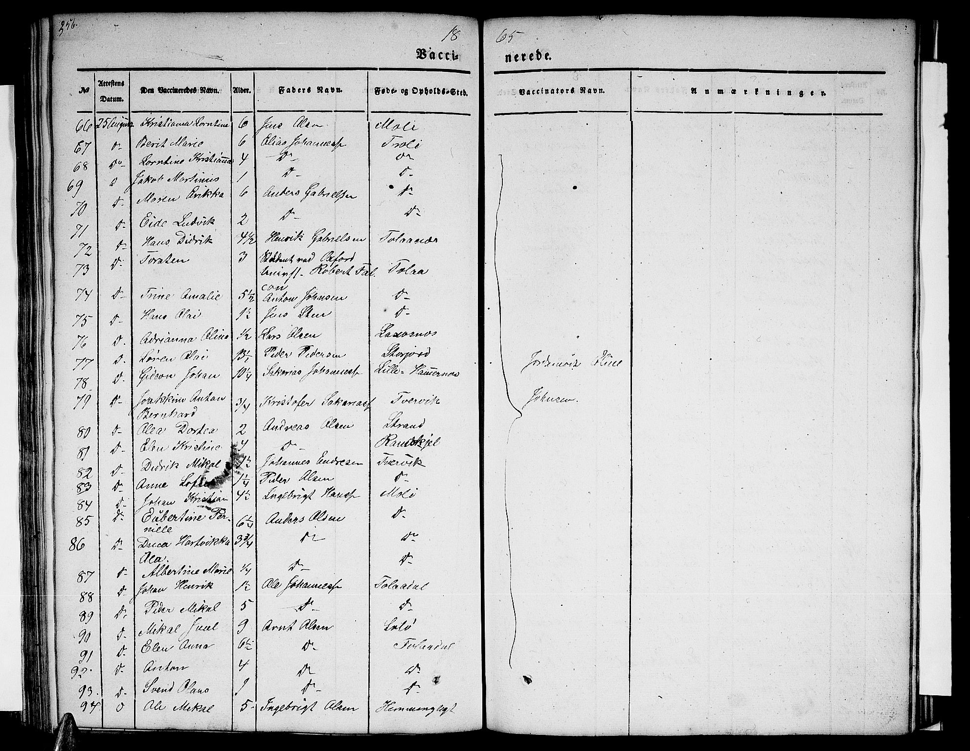 Ministerialprotokoller, klokkerbøker og fødselsregistre - Nordland, AV/SAT-A-1459/846/L0652: Klokkerbok nr. 846C02, 1841-1871, s. 356
