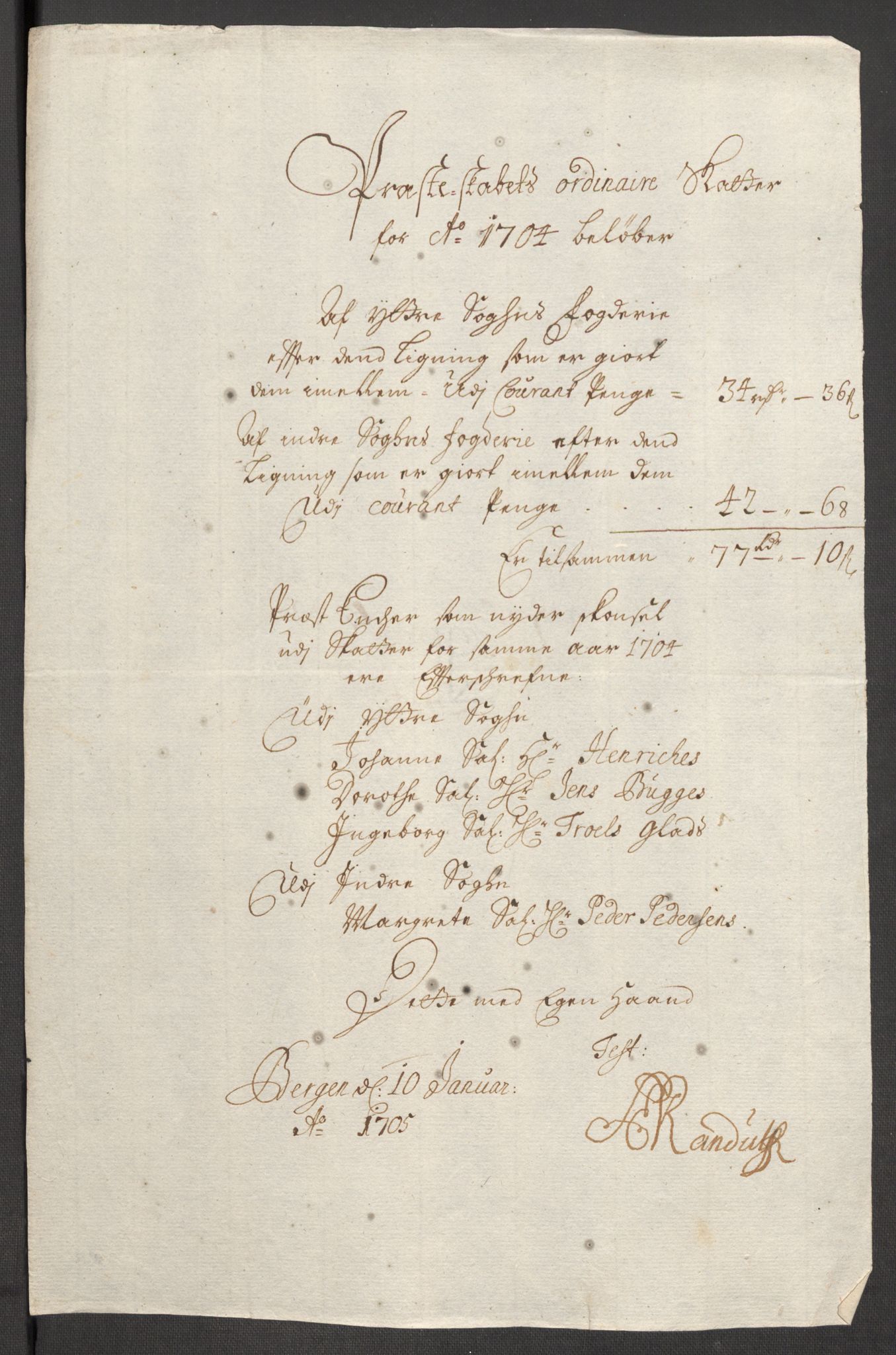 Rentekammeret inntil 1814, Reviderte regnskaper, Fogderegnskap, AV/RA-EA-4092/R52/L3313: Fogderegnskap Sogn, 1703-1704, s. 397