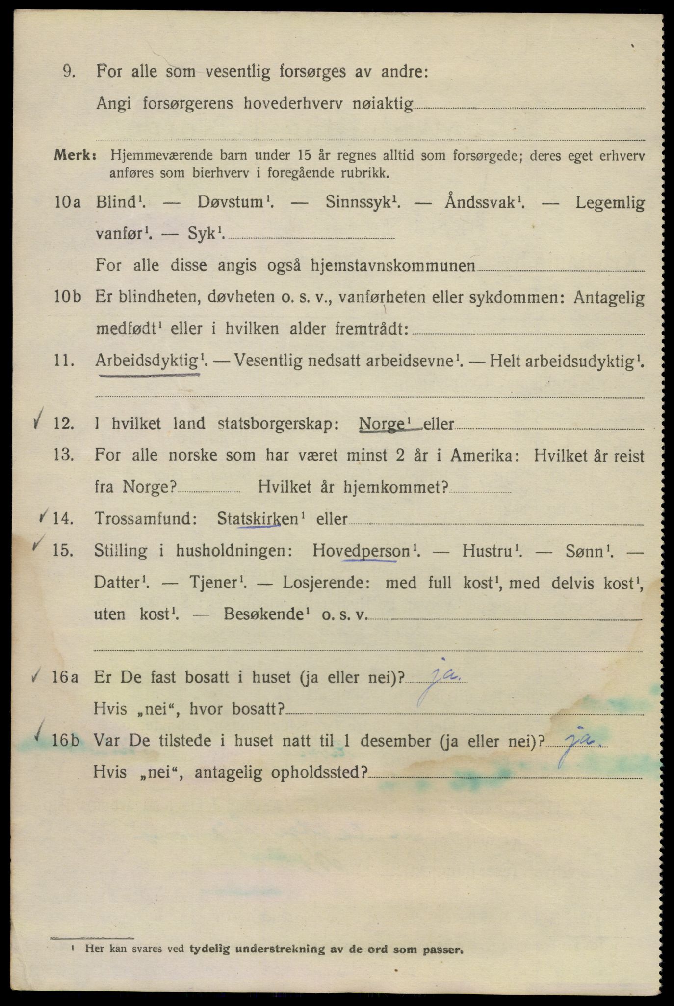 SAO, Folketelling 1920 for 0301 Kristiania kjøpstad, 1920, s. 140980