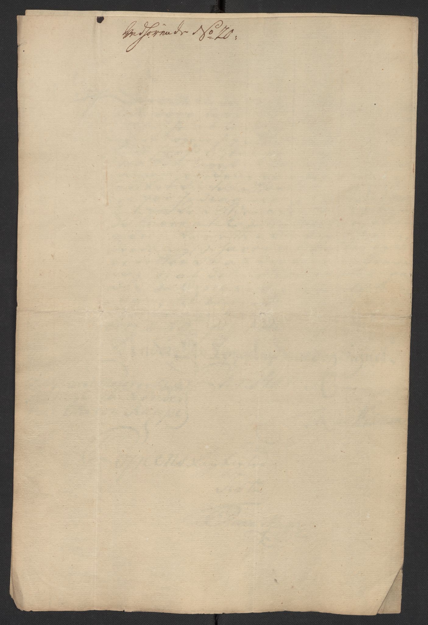 Oslo politidistrikt, SAO/A-10085/D/Da/L0001: Innkomne brev, pro memoria m.v., 1729-1779, s. 19