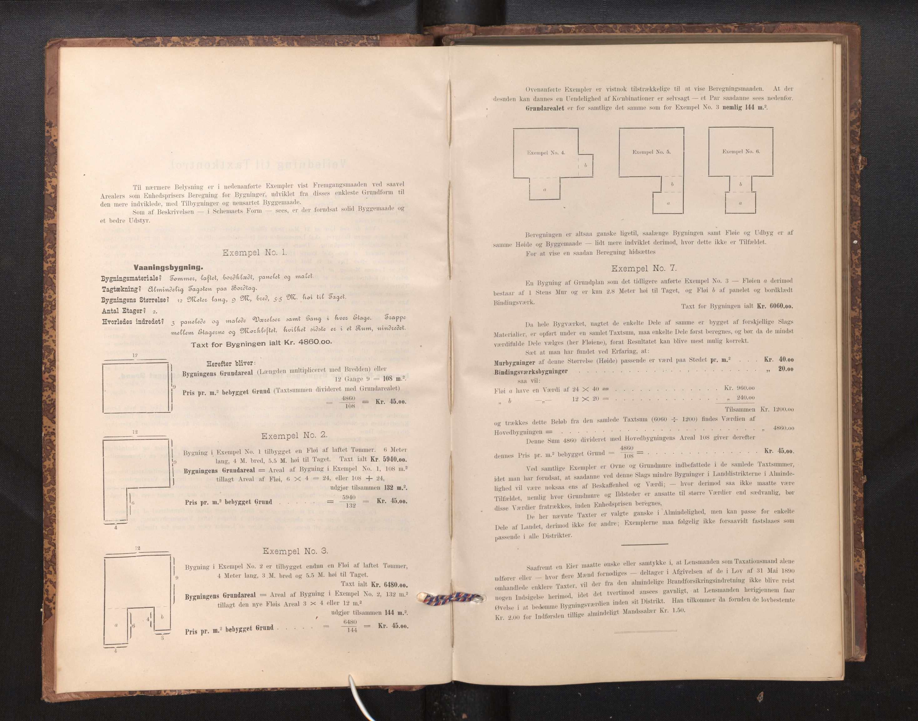 Lensmannen i Hamre, SAB/A-32601/0012/L0004: Branntakstprotokoll, skjematakst, 1895-1920