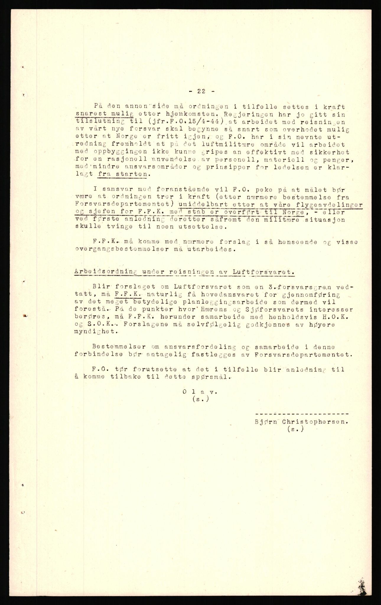 Forsvaret, Forsvarets krigshistoriske avdeling, AV/RA-RAFA-2017/Y/Yf/L0211: II-C-11-2140  -  Forsvarets overkommandos virksomhet utenfor Norge, 1940-1945, s. 345