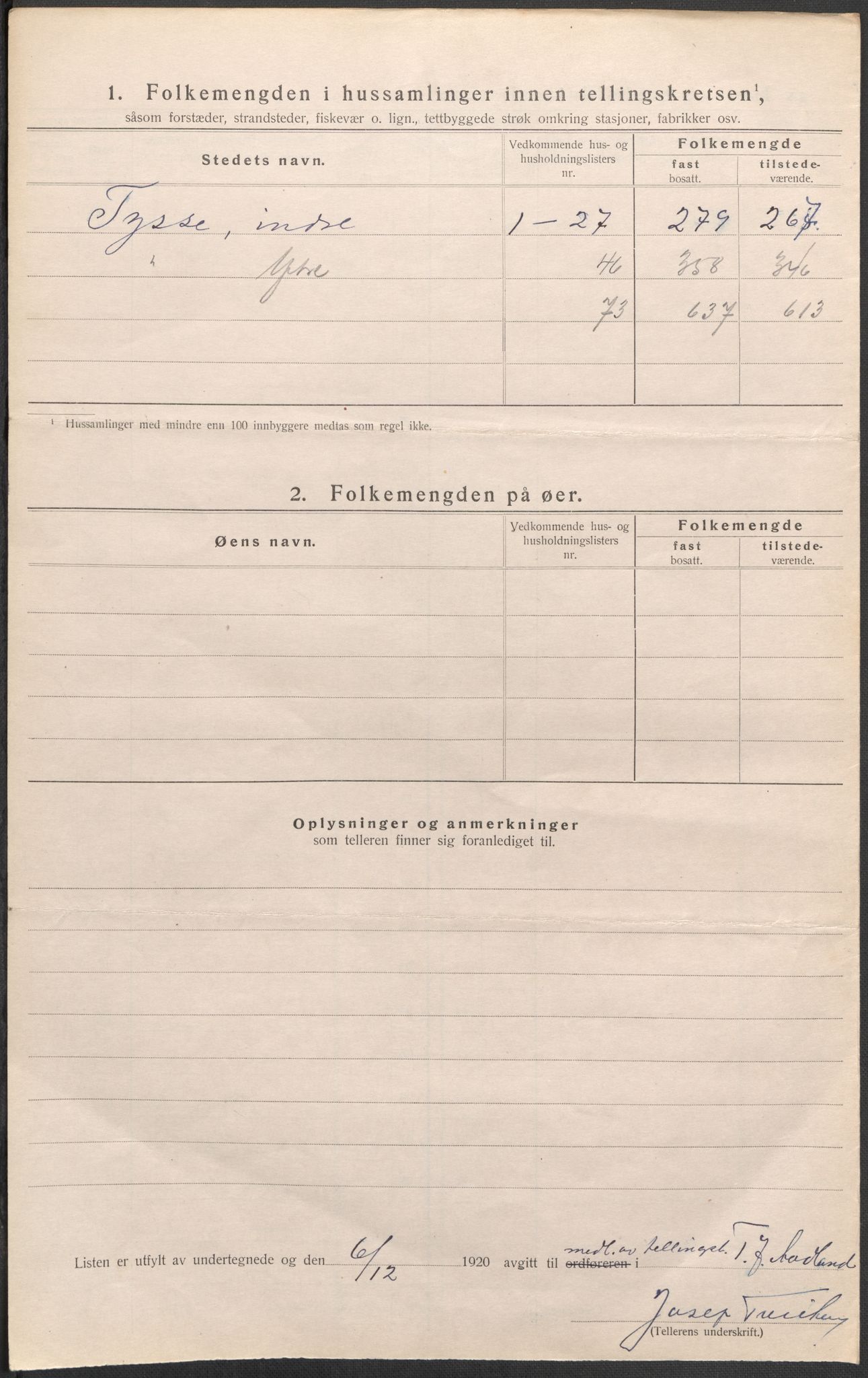 SAB, Folketelling 1920 for 1242 Samnanger herred, 1920, s. 25