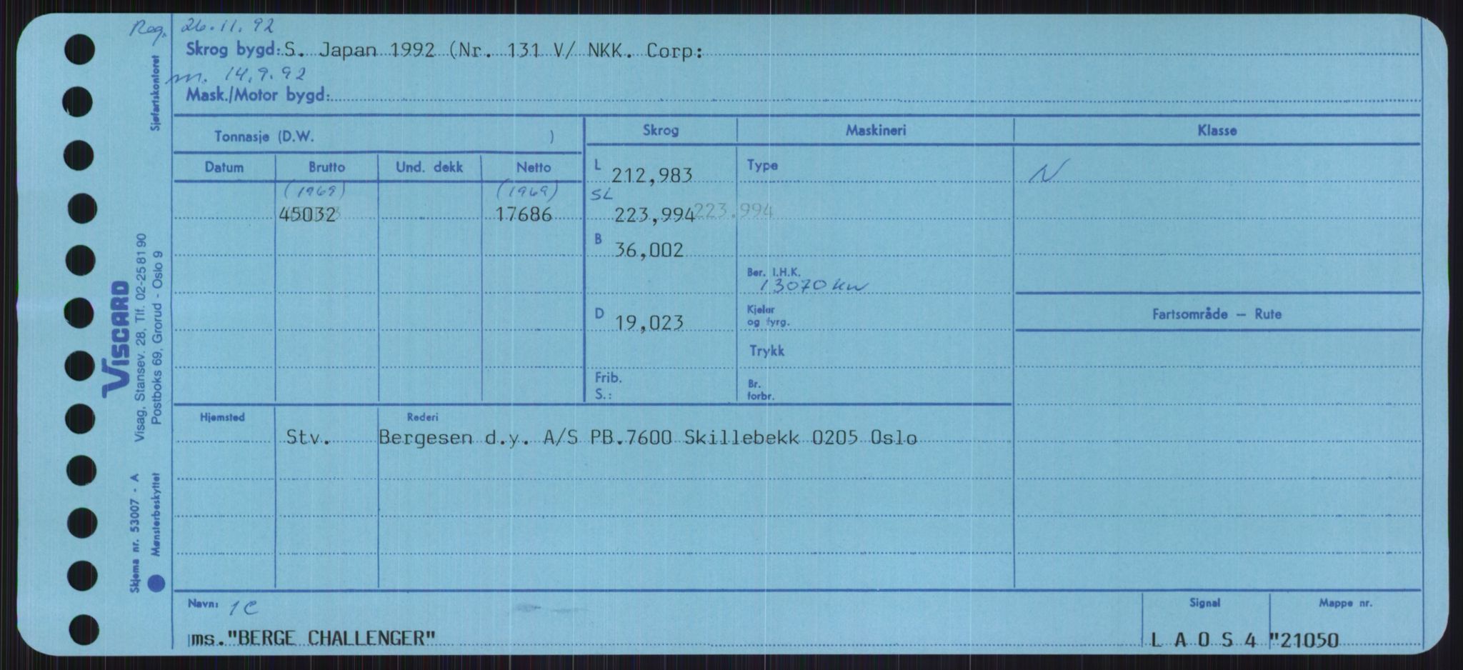 Sjøfartsdirektoratet med forløpere, Skipsmålingen, RA/S-1627/H/Ha/L0001/0001: Fartøy, A-Eig / Fartøy A-Bjøn, s. 771