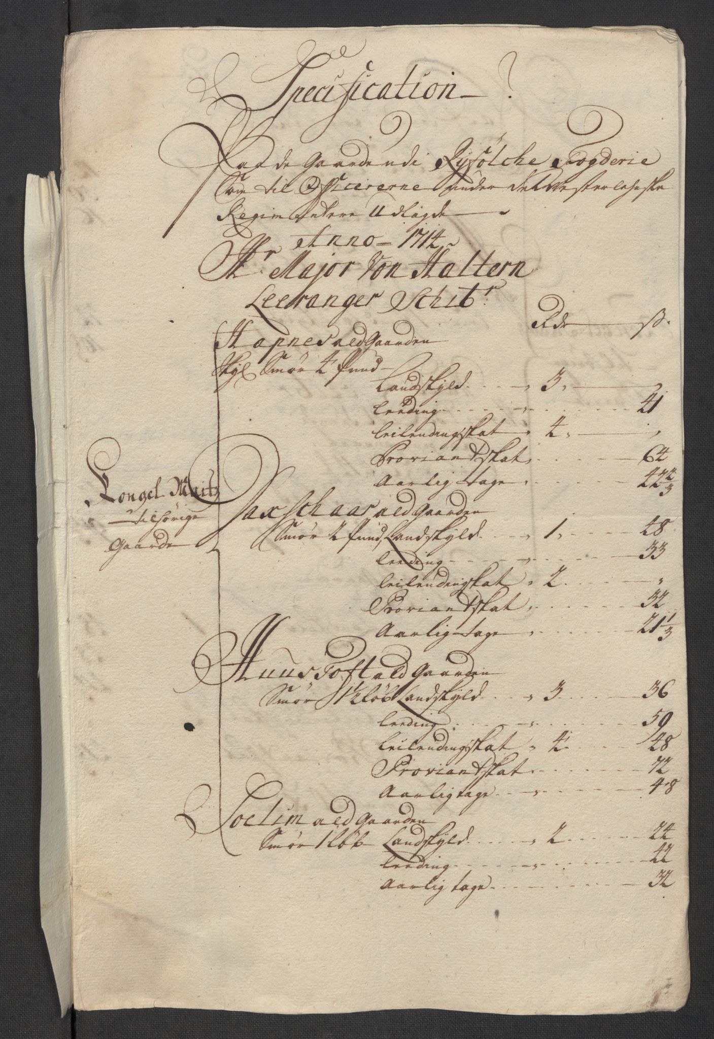 Rentekammeret inntil 1814, Reviderte regnskaper, Fogderegnskap, RA/EA-4092/R47/L2867: Fogderegnskap Ryfylke, 1714, s. 211